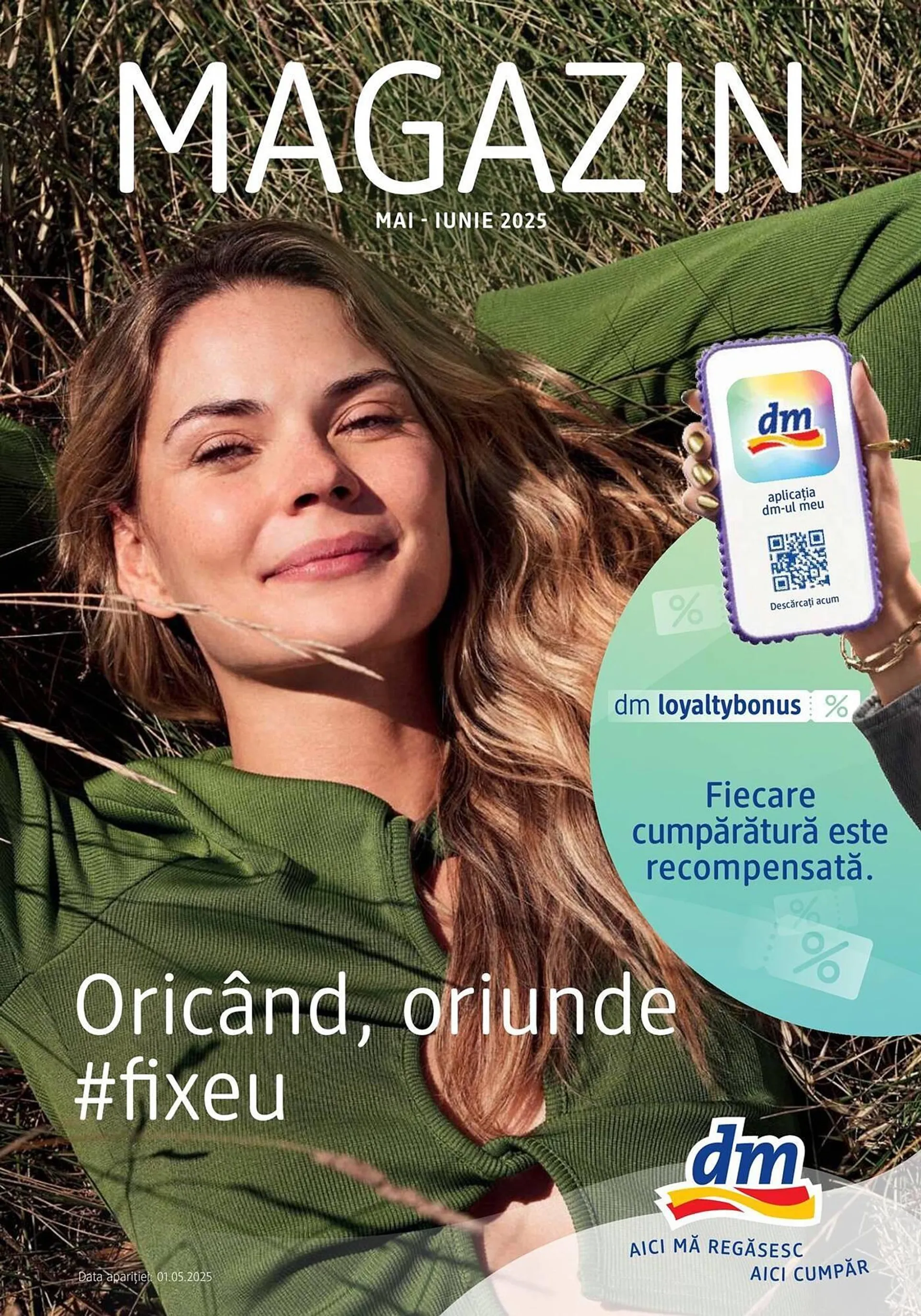 Catalog Catalog DM de la 1 mai până la 30 iunie 2025 - Revista Pagina 1