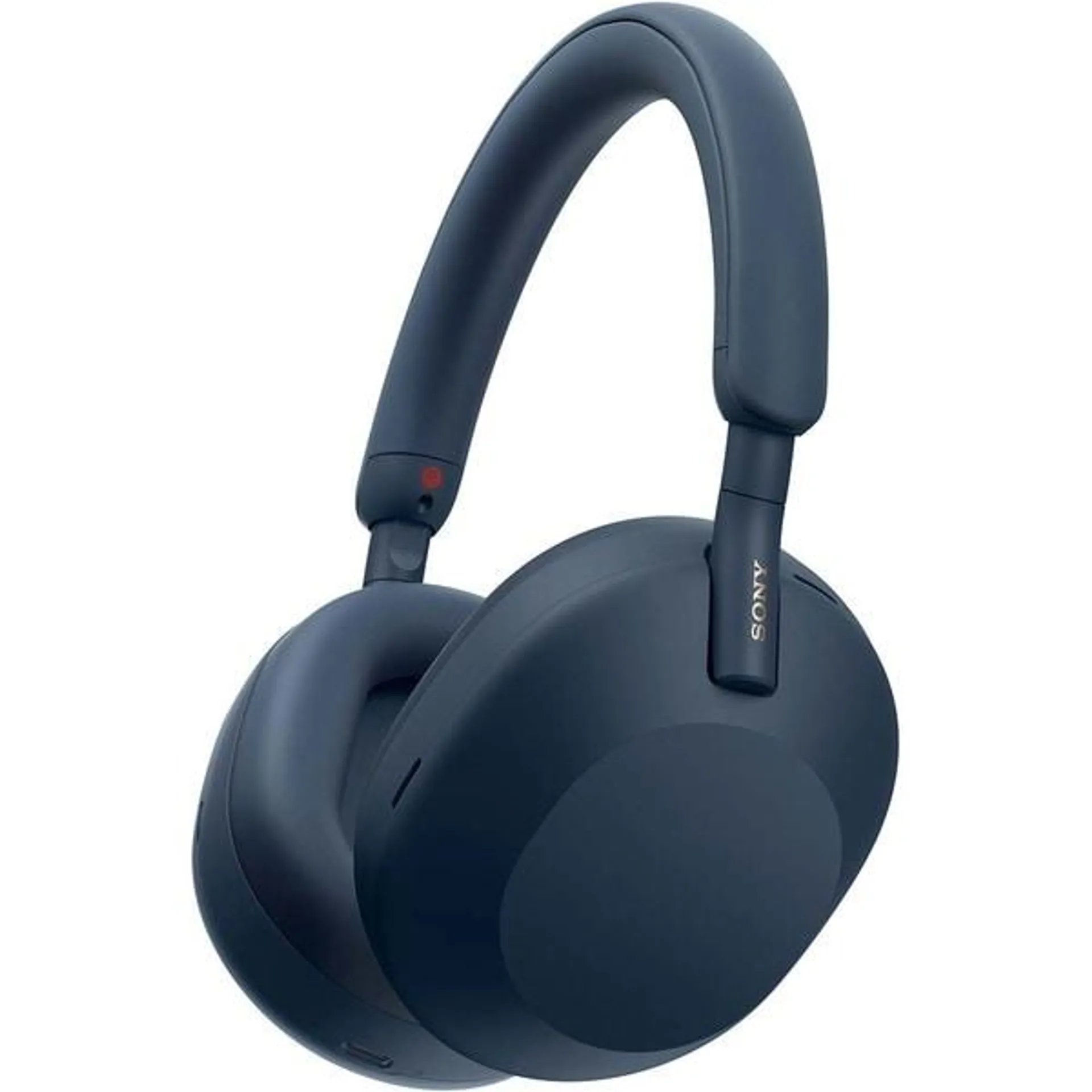 Casti SONY WH-1000XM5, Bluetooth, Over-ear, Microfon, Noise Cancelling, albastru