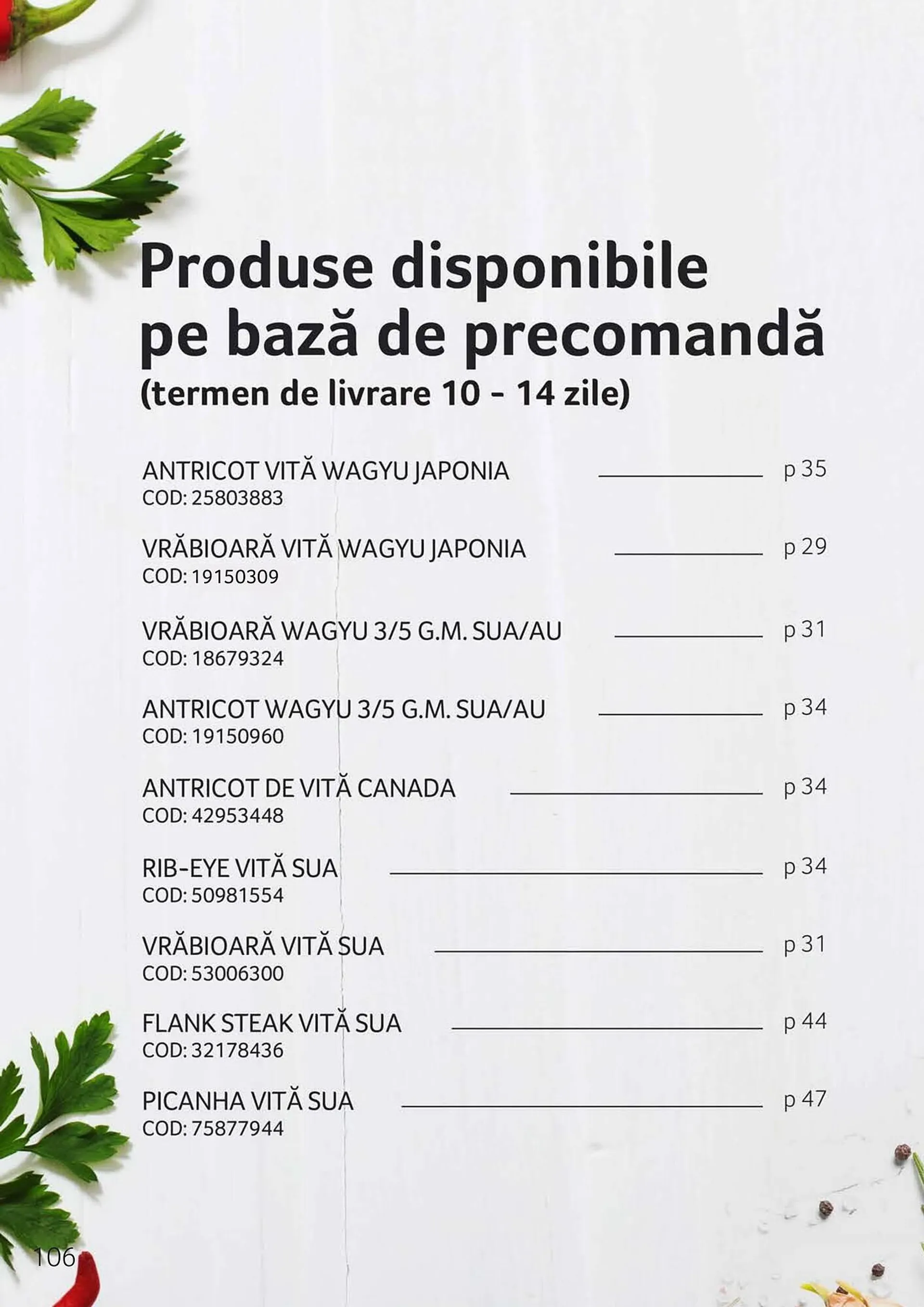 Catalog Selgros catalog de la 4 octombrie până la 9 septembrie 2024 - Revista Pagina 106