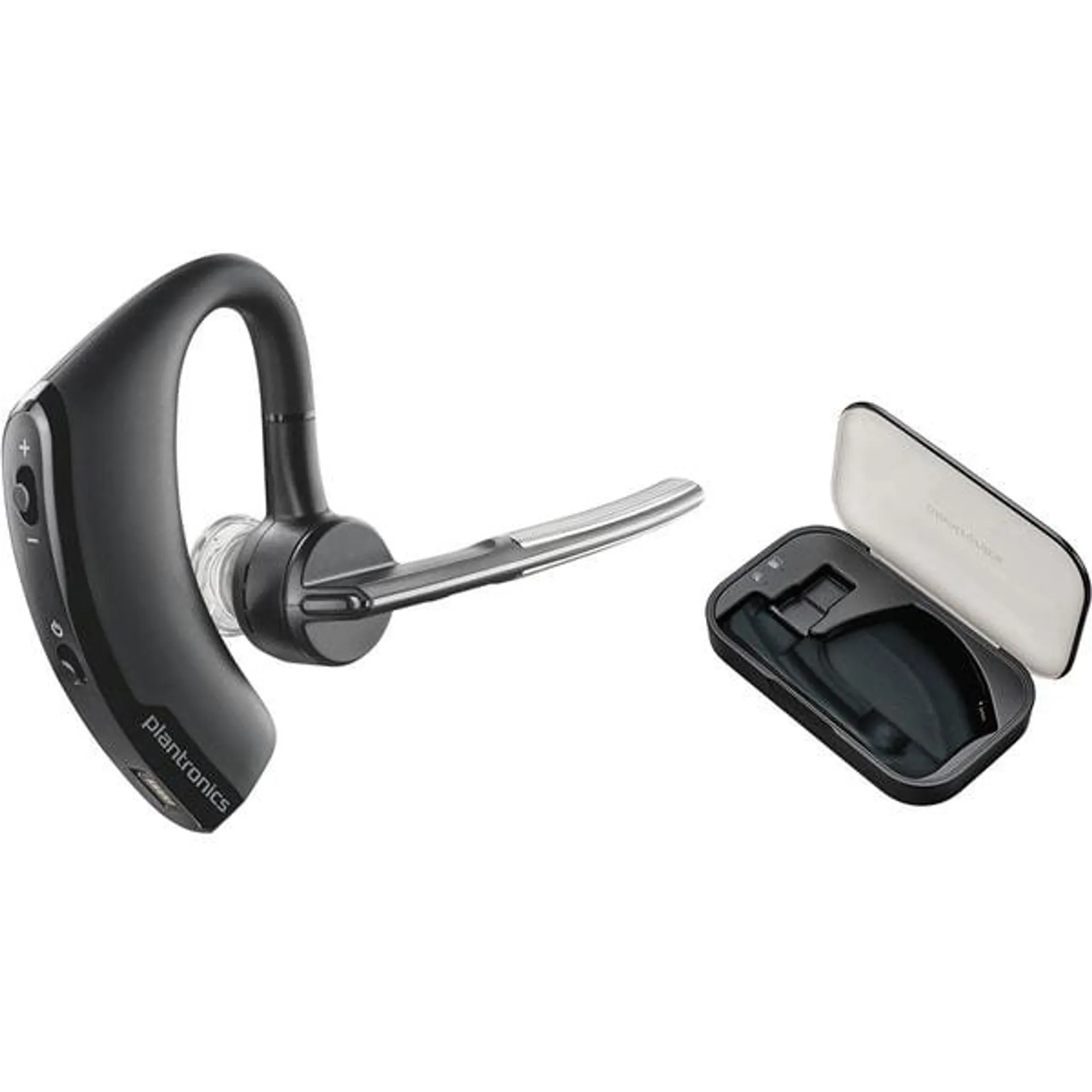 Casca Bluetooth Handsfree POLY Voyager Legend, Carcasa de incarcare inclusa, negru