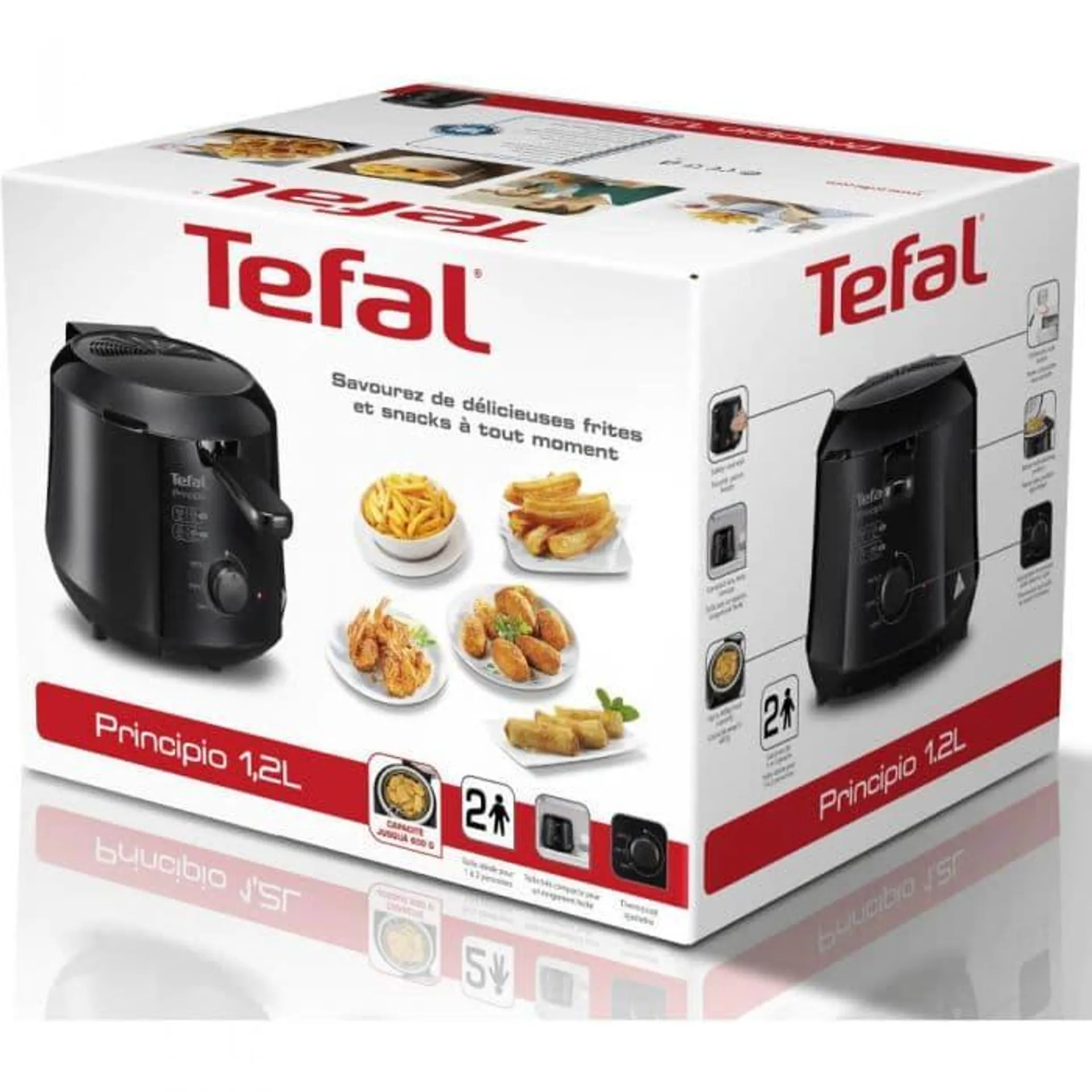 Friteuza Tefal MiniCompact FF230831, 1000 W, 0.6 kg