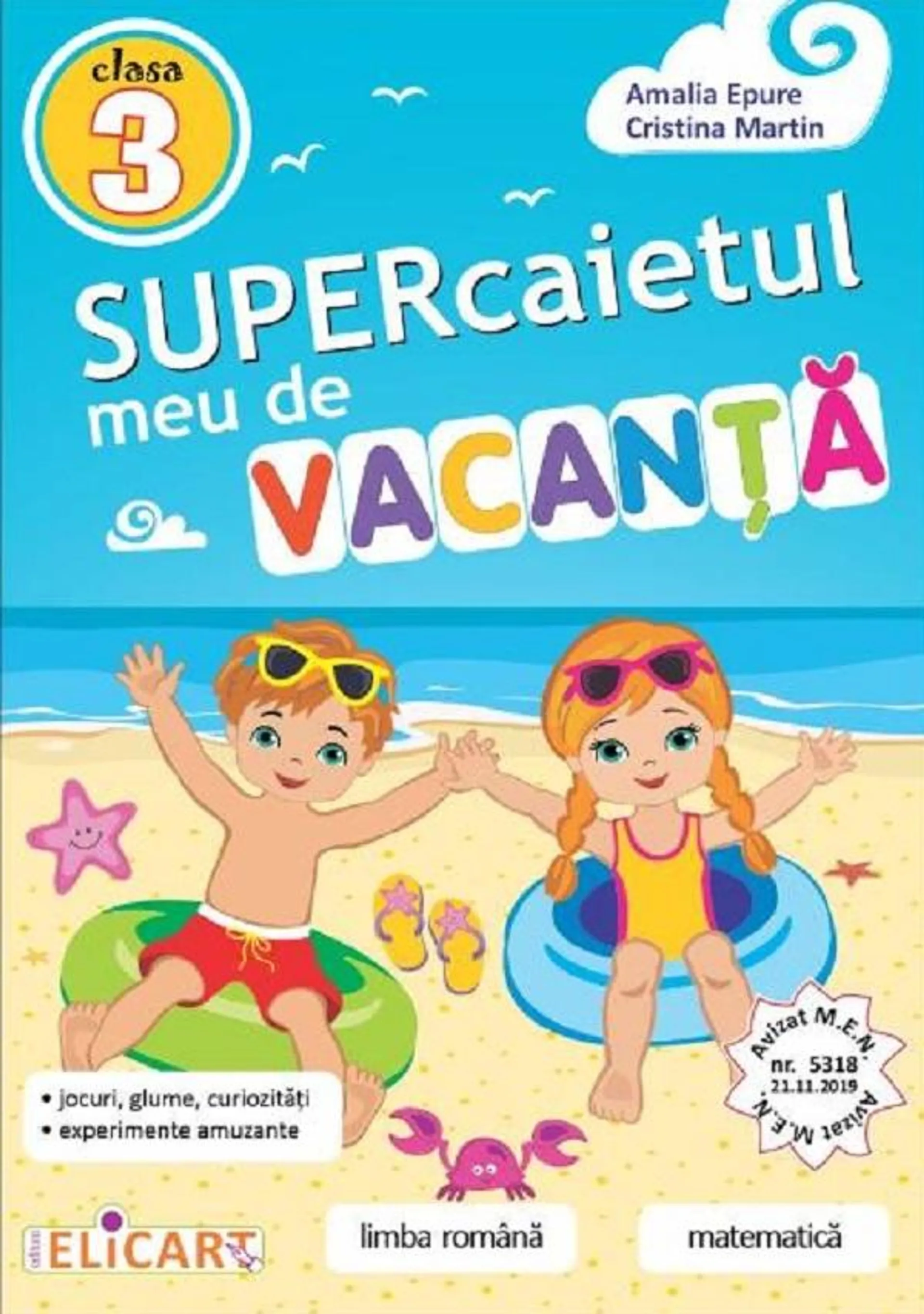 Supercaietul meu de vacanta - Clasa 3