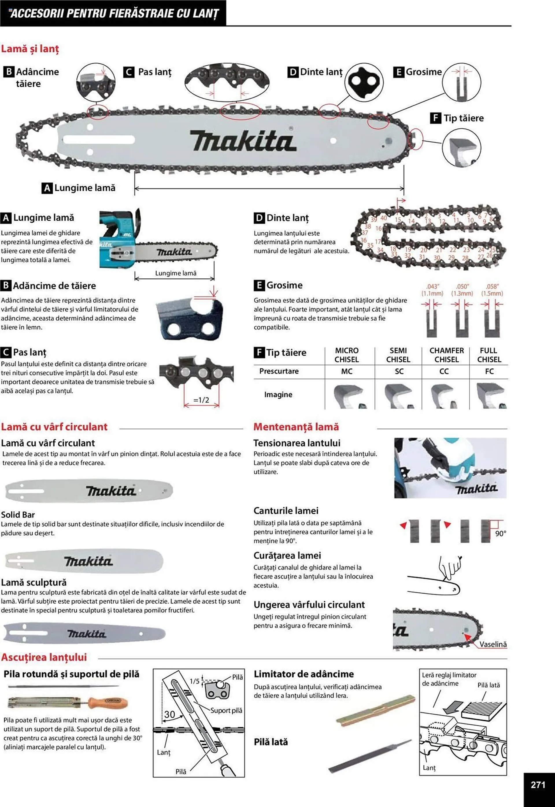 Catalog Сatalog Makita de la 25 martie până la 31 decembrie 2024 - Revista Pagina 585