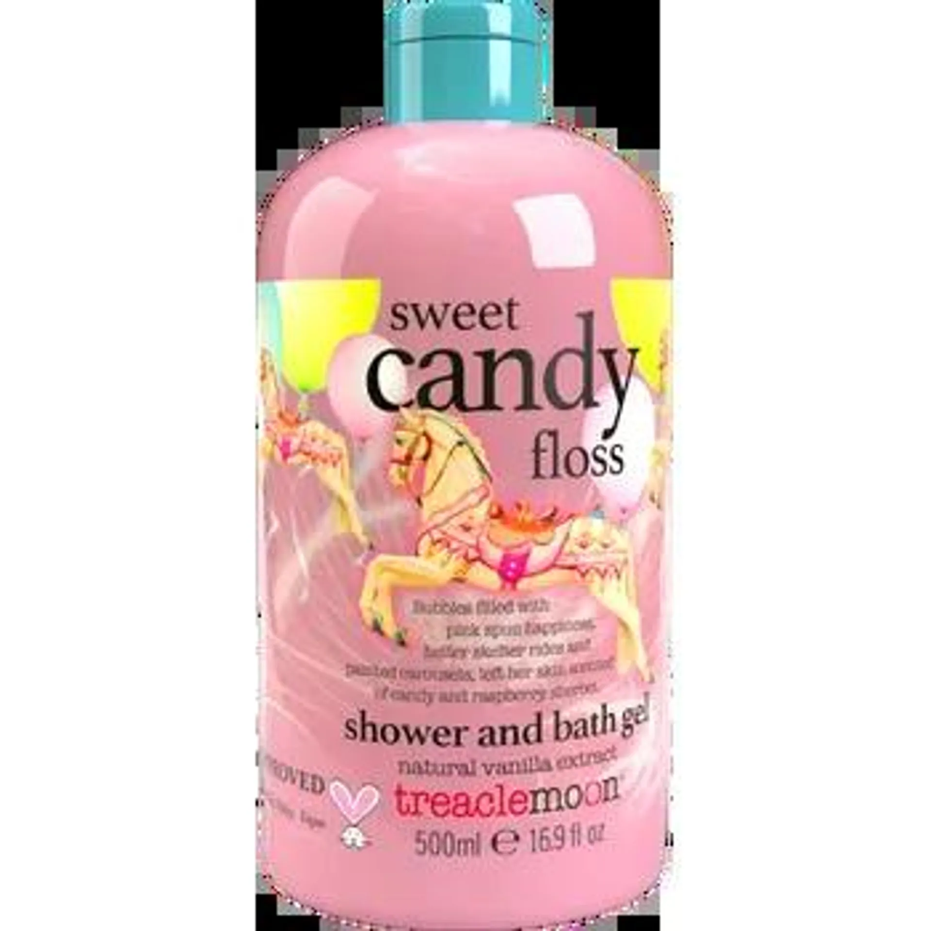 Gel de dus Sweet Candy Floss, 500ml, Treaclemoon