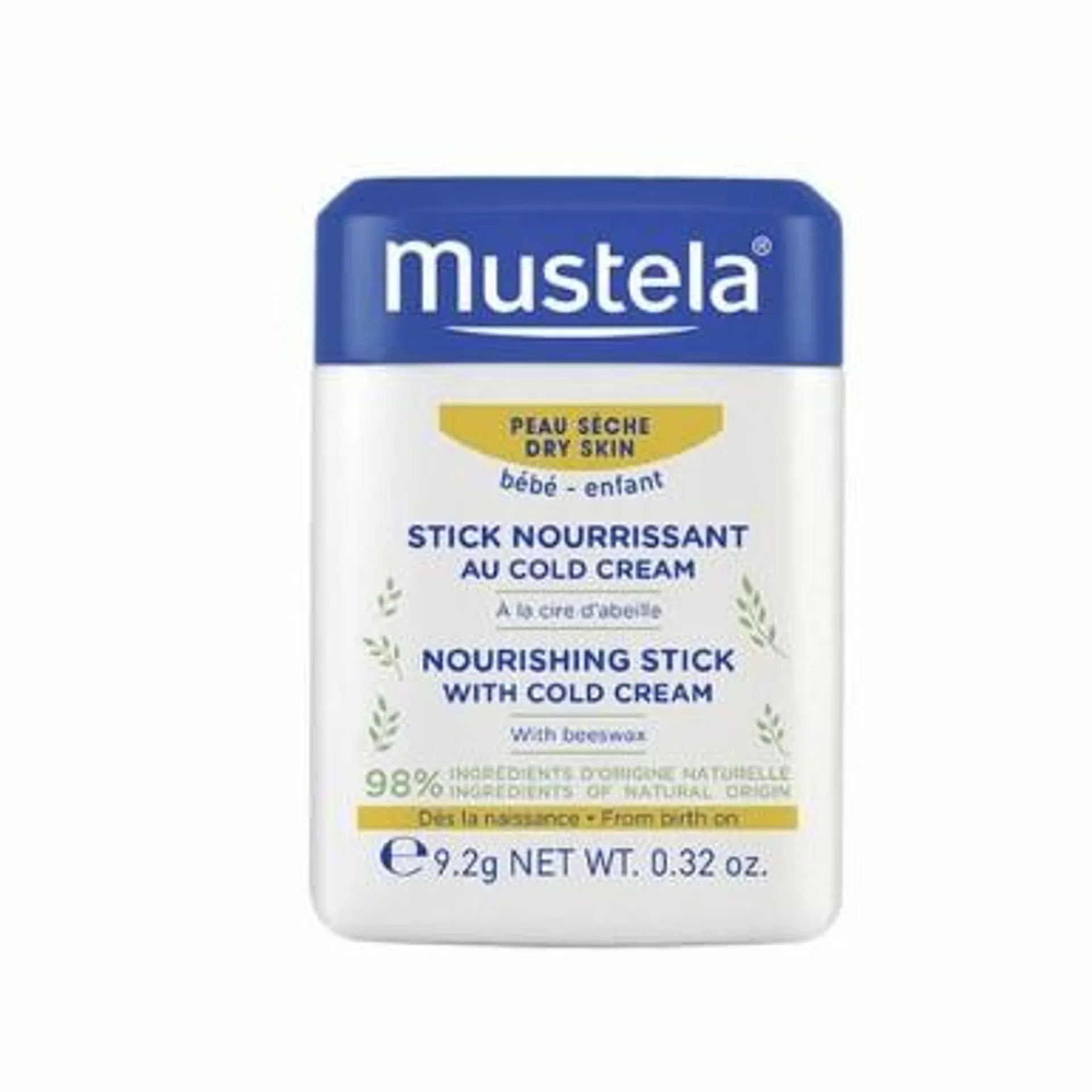 MUSTELA STICK NUTRITIV CU COLD CREAM 9.2 G