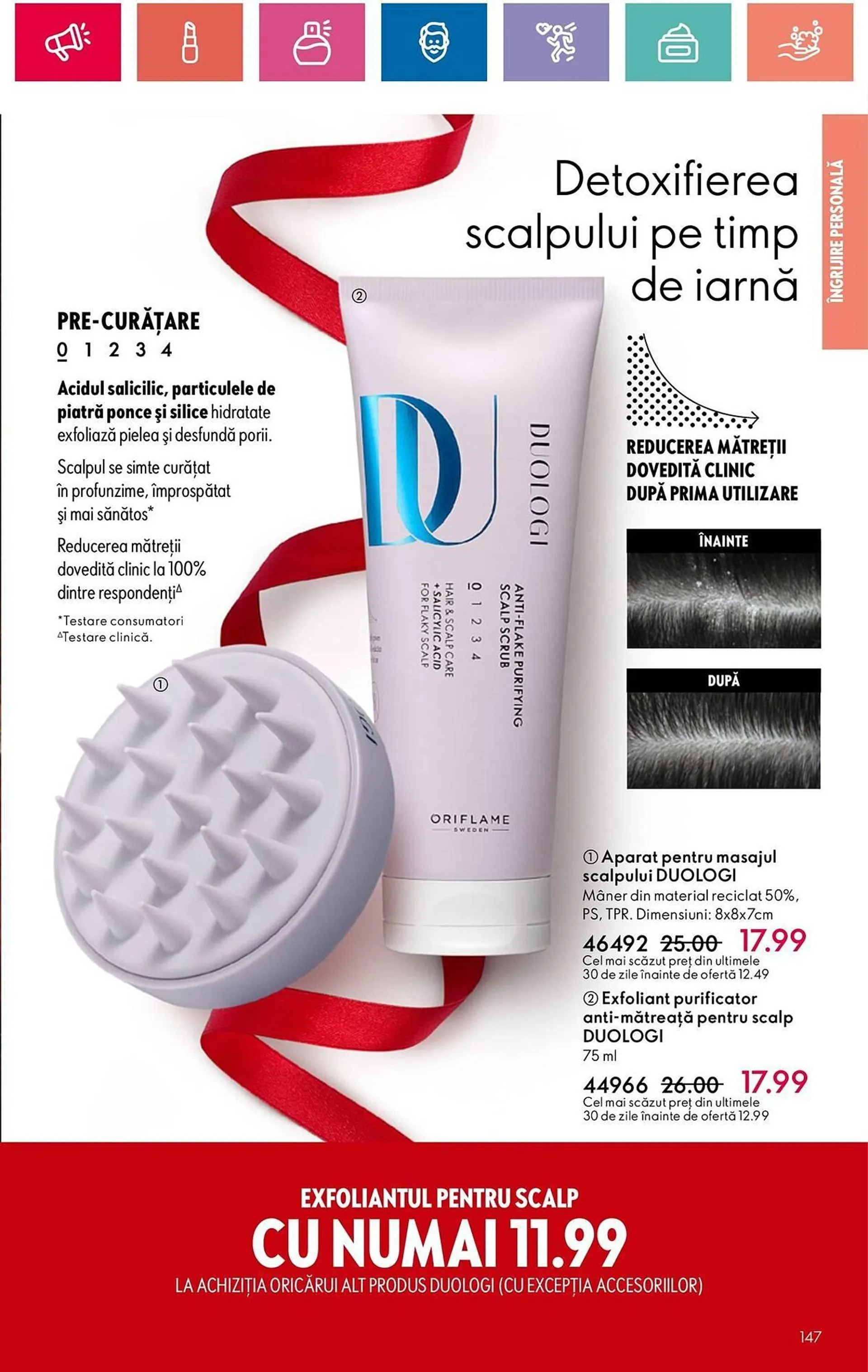 Catalog Catalog Oriflame de la 2 decembrie până la 28 decembrie 2024 - Revista Pagina 147