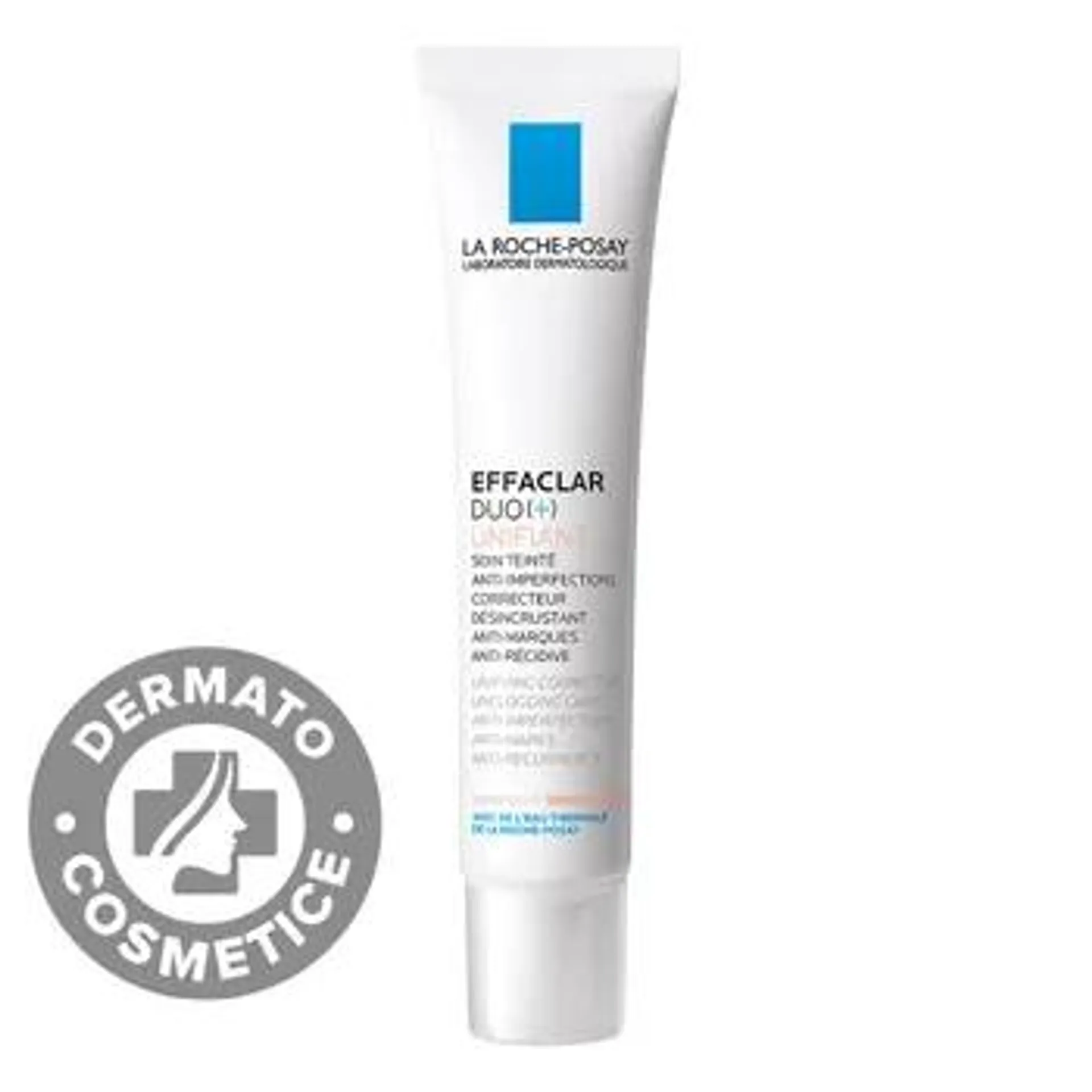 Crema corectoare uniformizatoare pentru tenul gras cu tendinta acneica Effaclar Duo+ Unifiant Light, 40ml, La Roche-Posay