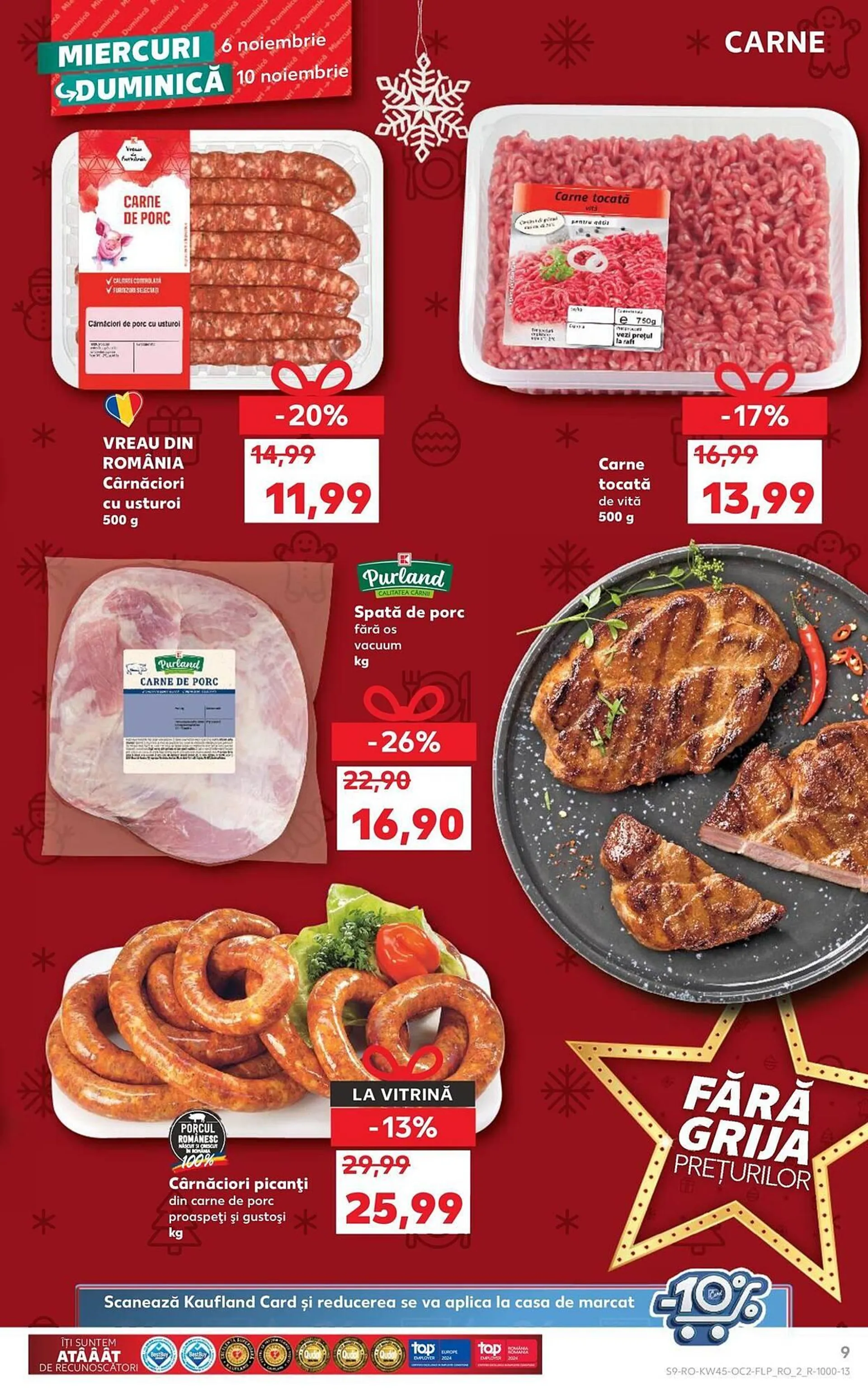 Catalog Catalog Kaufland de la 6 noiembrie până la 12 noiembrie 2024 - Revista Pagina 9