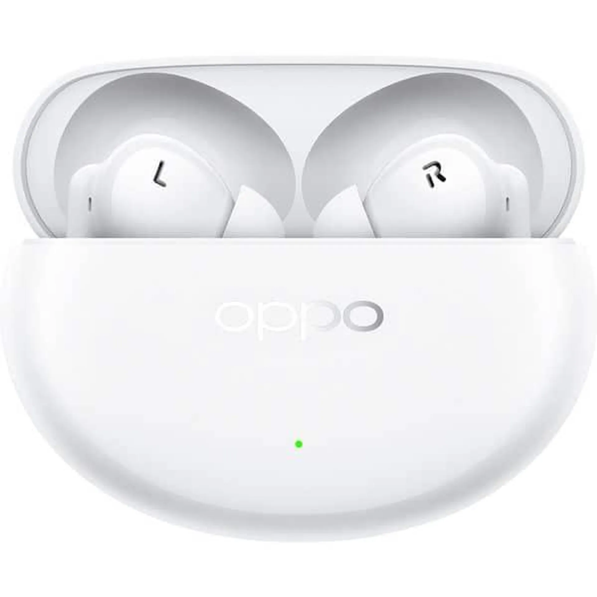 Casti OPPO Enco Air4 Pro, True Wireless, Bluetooth, In-Ear, Microfon, Noise Cancelling, Moonlight White