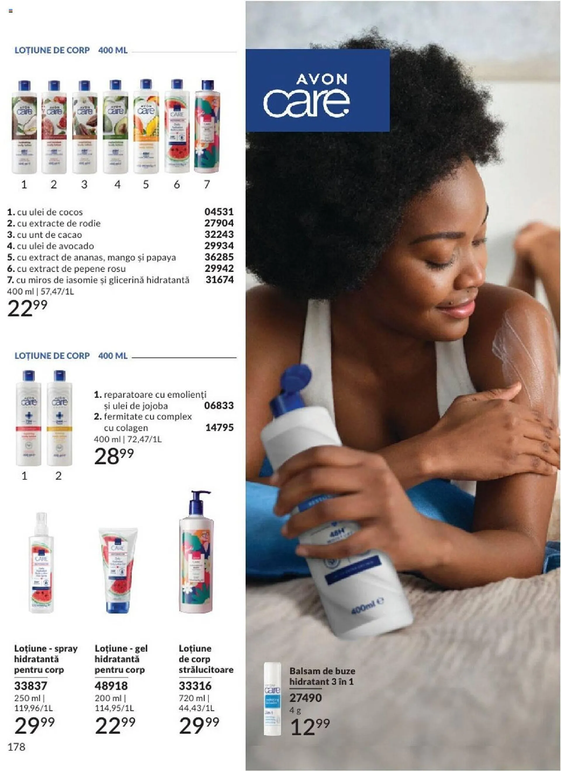 Catalog Catalog Avon de la 1 septembrie până la 30 septembrie 2024 - Revista Pagina 182