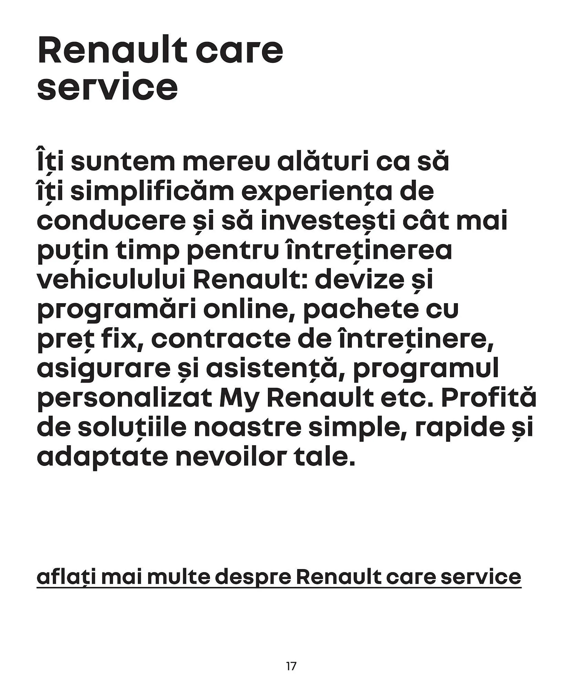 Catalog Renault Arkana E-Tech catalog de la 11 ianuarie până la 31 decembrie 2024 - Revista Pagina 17