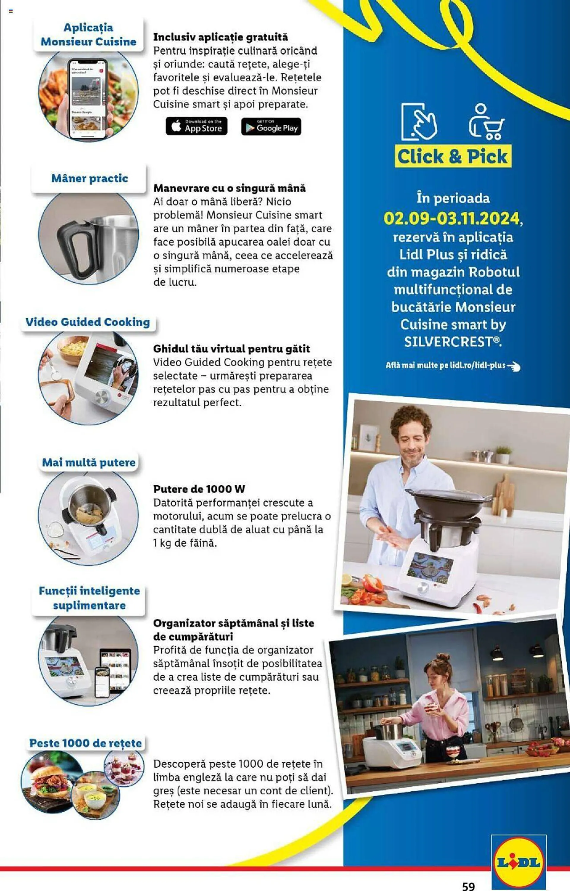 Catalog Catalog Lidl de la 2 septembrie până la 8 septembrie 2024 - Revista Pagina 59