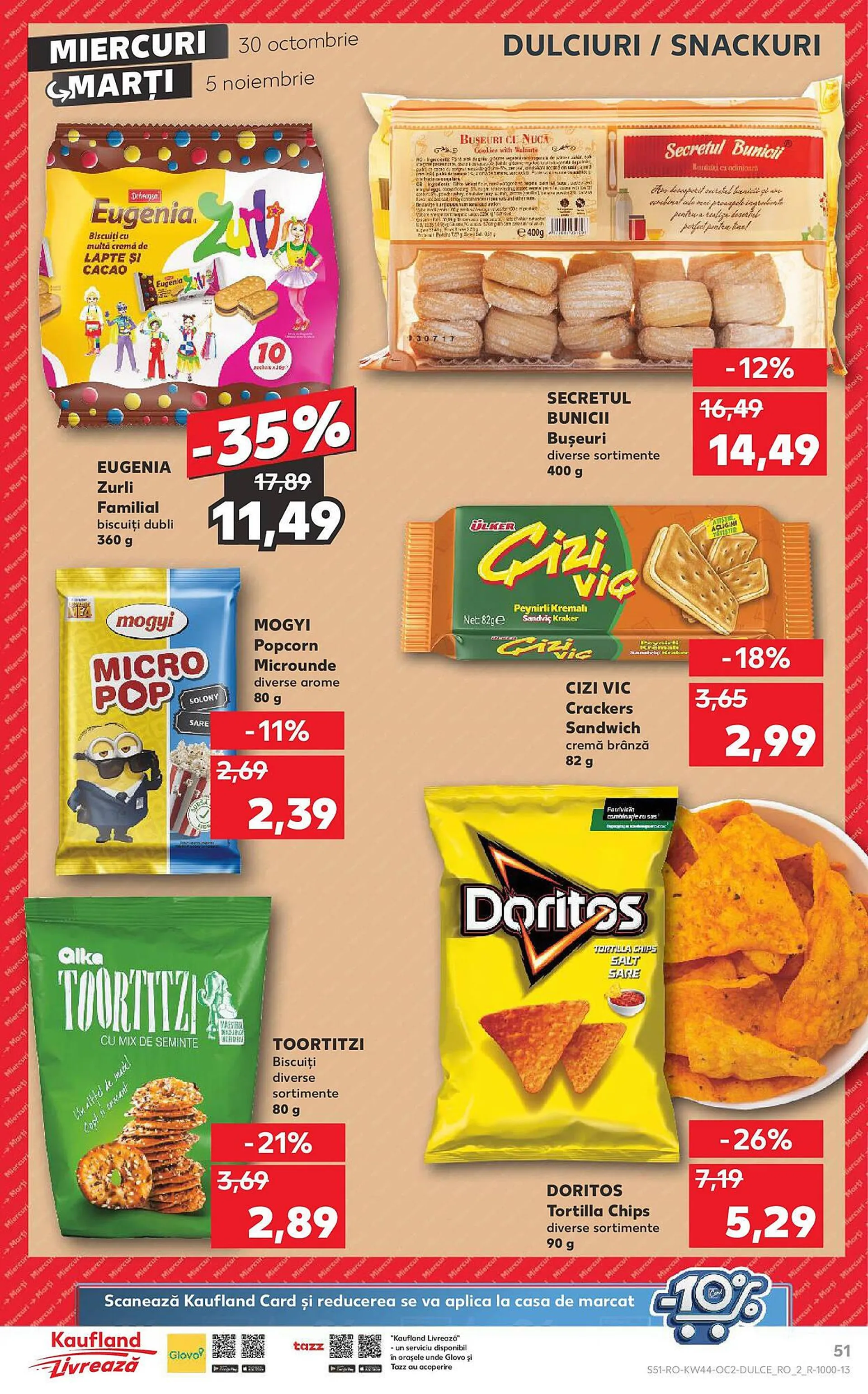 Catalog Catalog Kaufland de la 29 octombrie până la 3 noiembrie 2024 - Revista Pagina 51