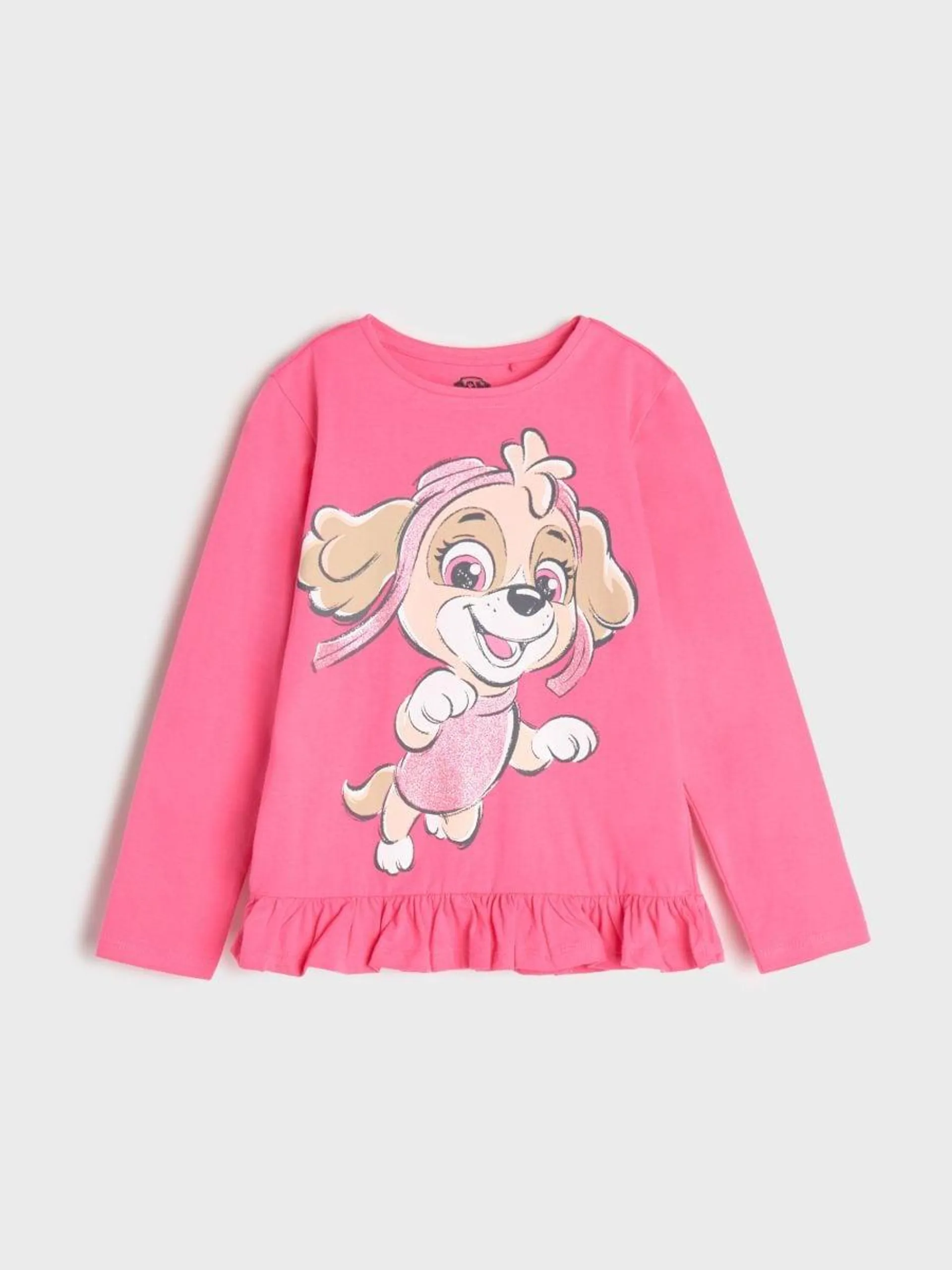 Tricou cu mânecă lungă Paw Patrol