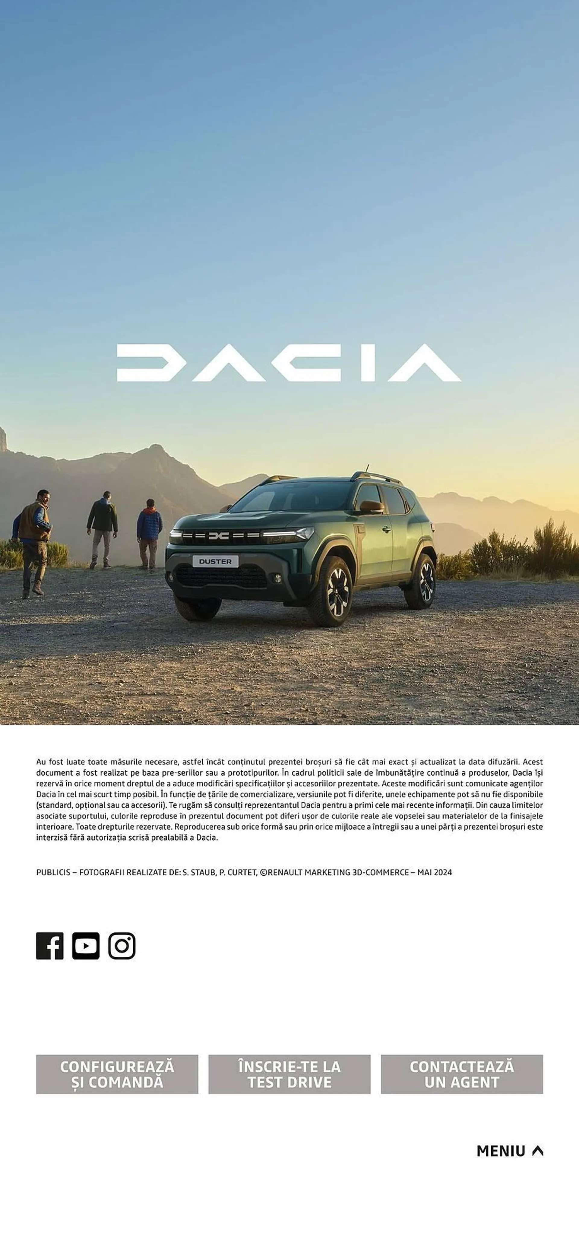 Catalog Dacia catalog de la 29 iulie până la 31 ianuarie 2025 - Revista Pagina 24