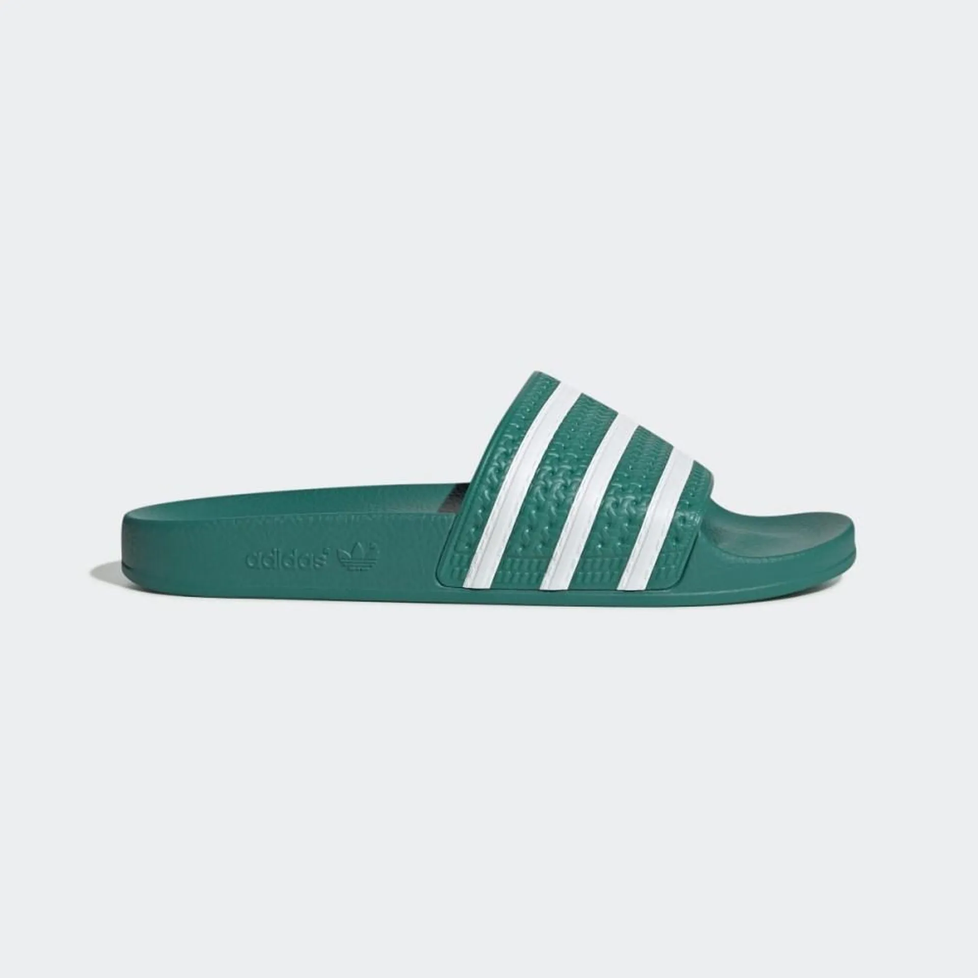 Adidasi Originals Barbati Adidas Adilette Slides Verzi/Albi/Verzi