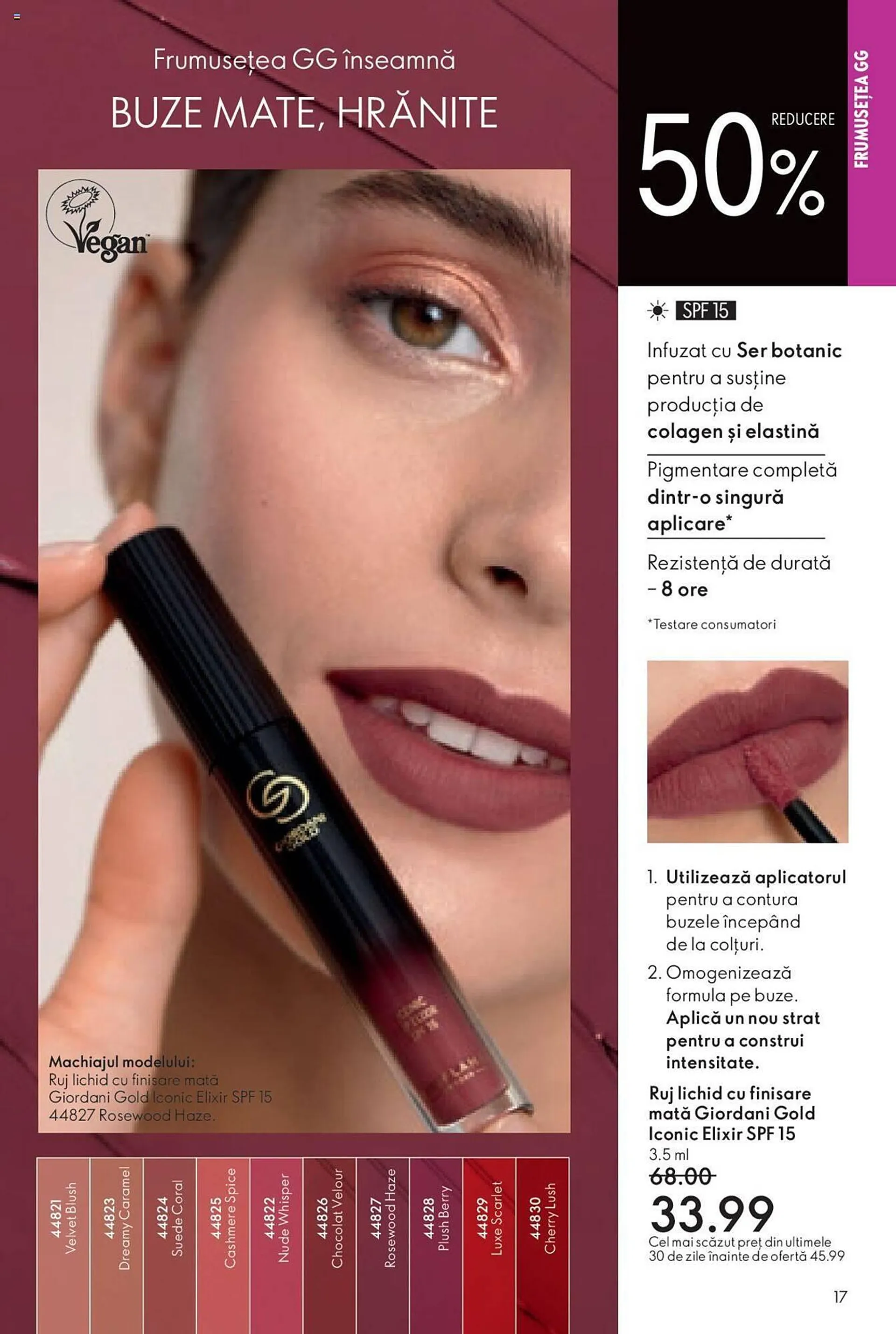 Catalog Catalog Oriflame de la 20 octombrie până la 9 noiembrie 2024 - Revista Pagina 17