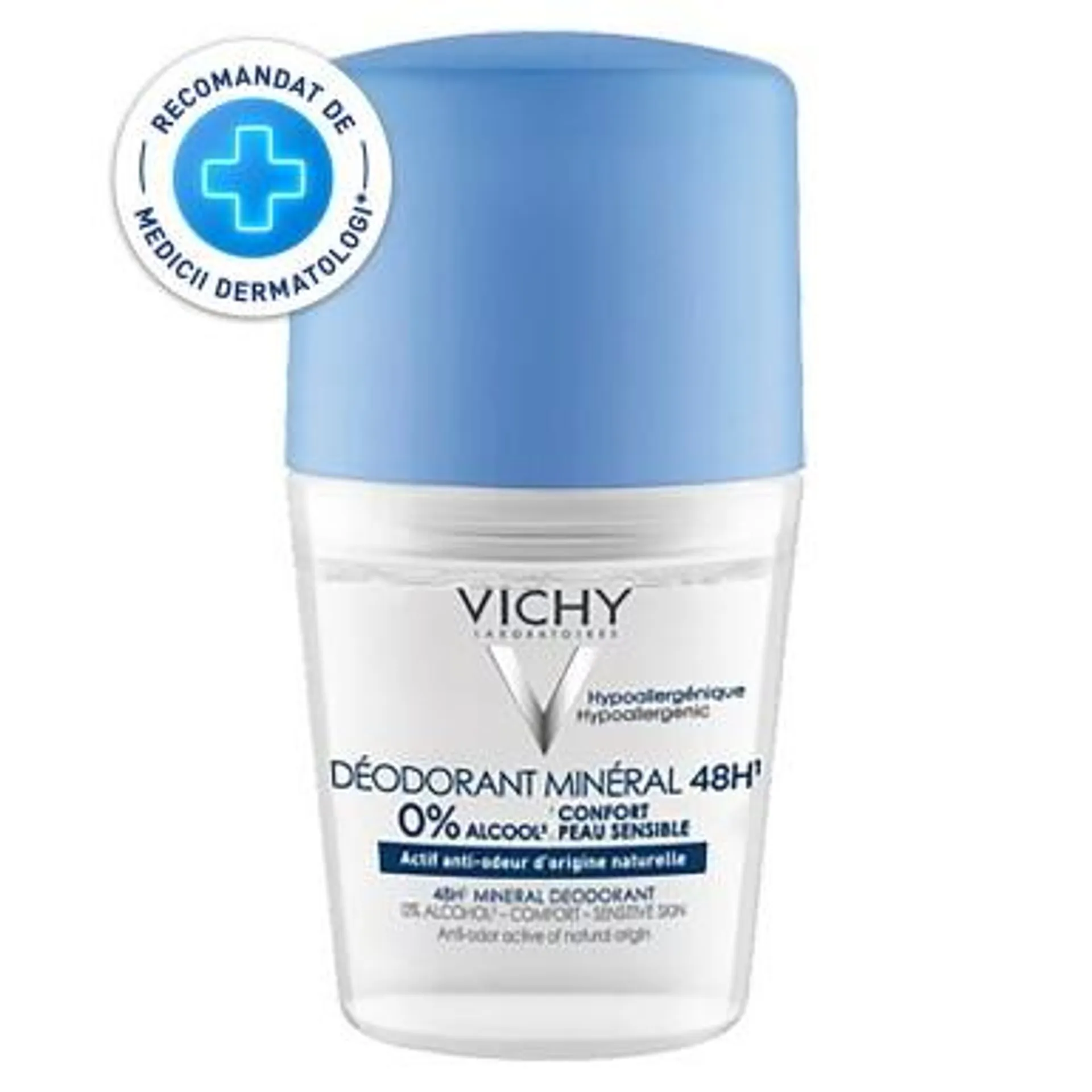 VICHY DEO ROLL ON DEODORANT MINERAL 48H 50ML