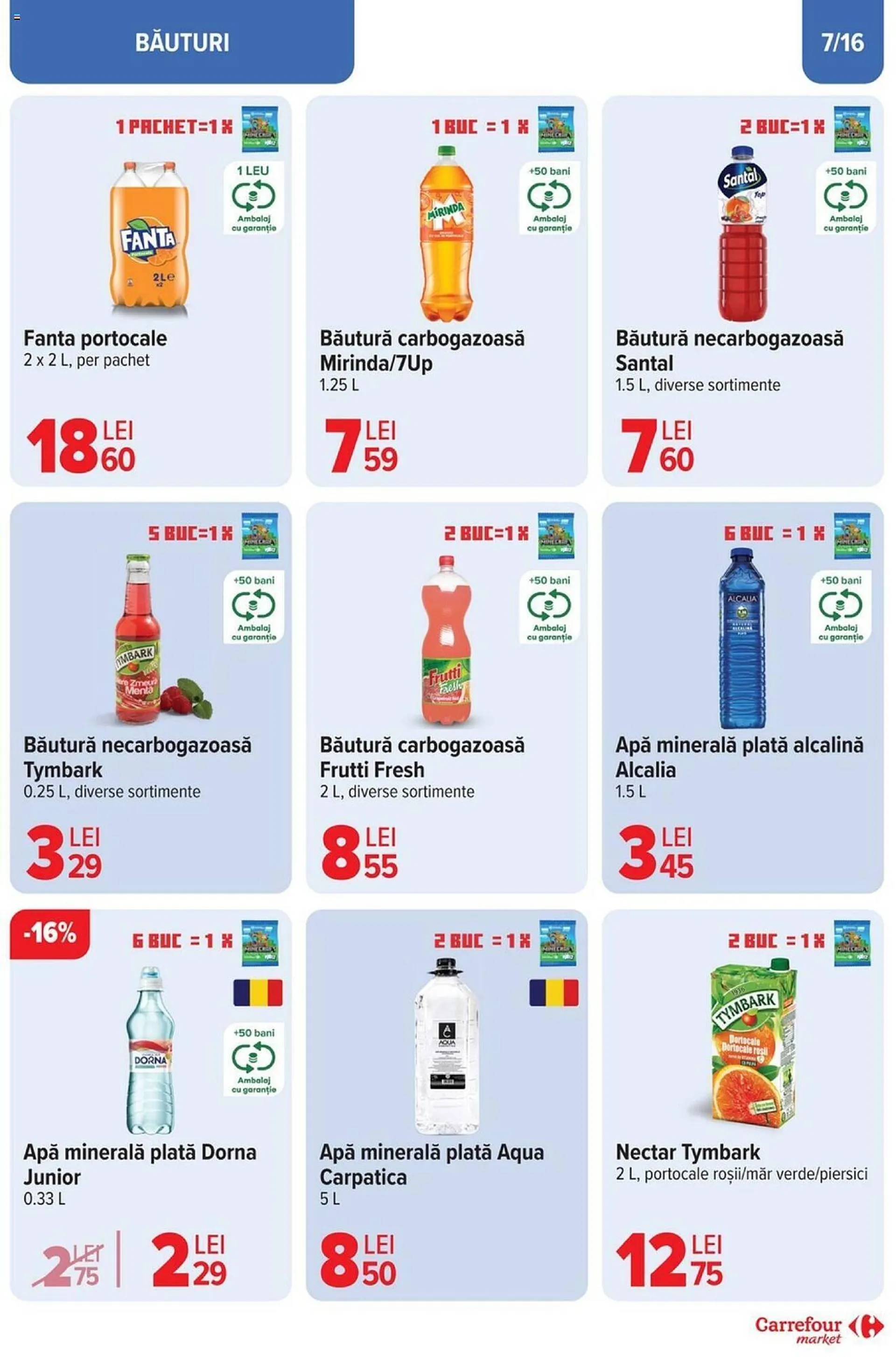 Catalog Catalog Carrefour Market de la 4 septembrie până la 17 septembrie 2024 - Revista Pagina 7