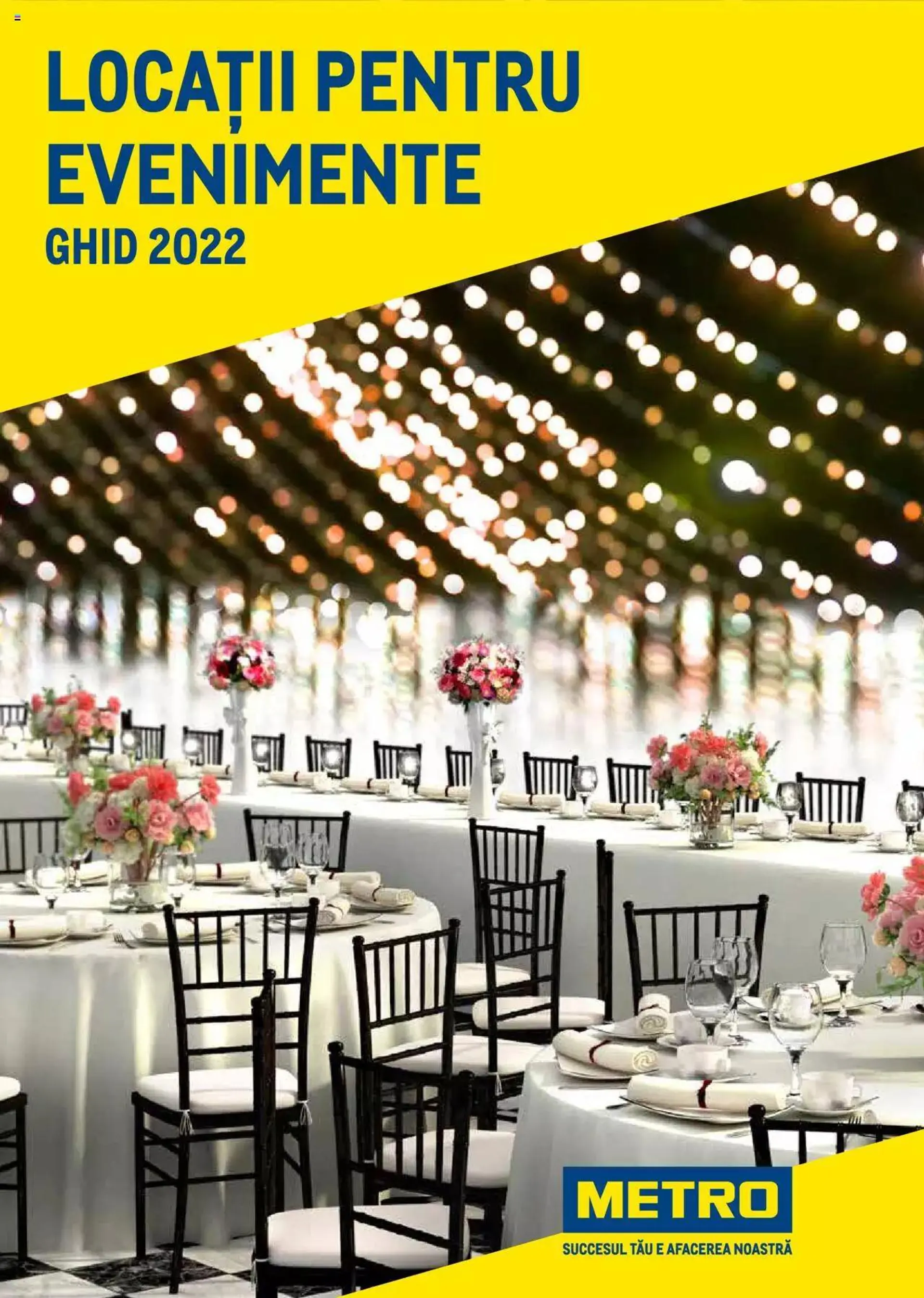 Metro - Ghid locații pentru evenimente 2022 - 0
