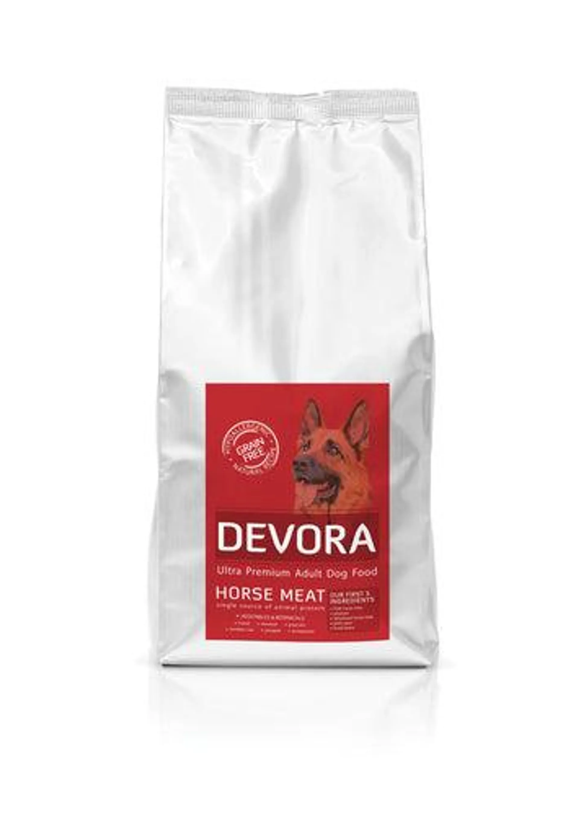 Hrana uscata pentru caini Devora Grain Free cu cal 7.5 kg