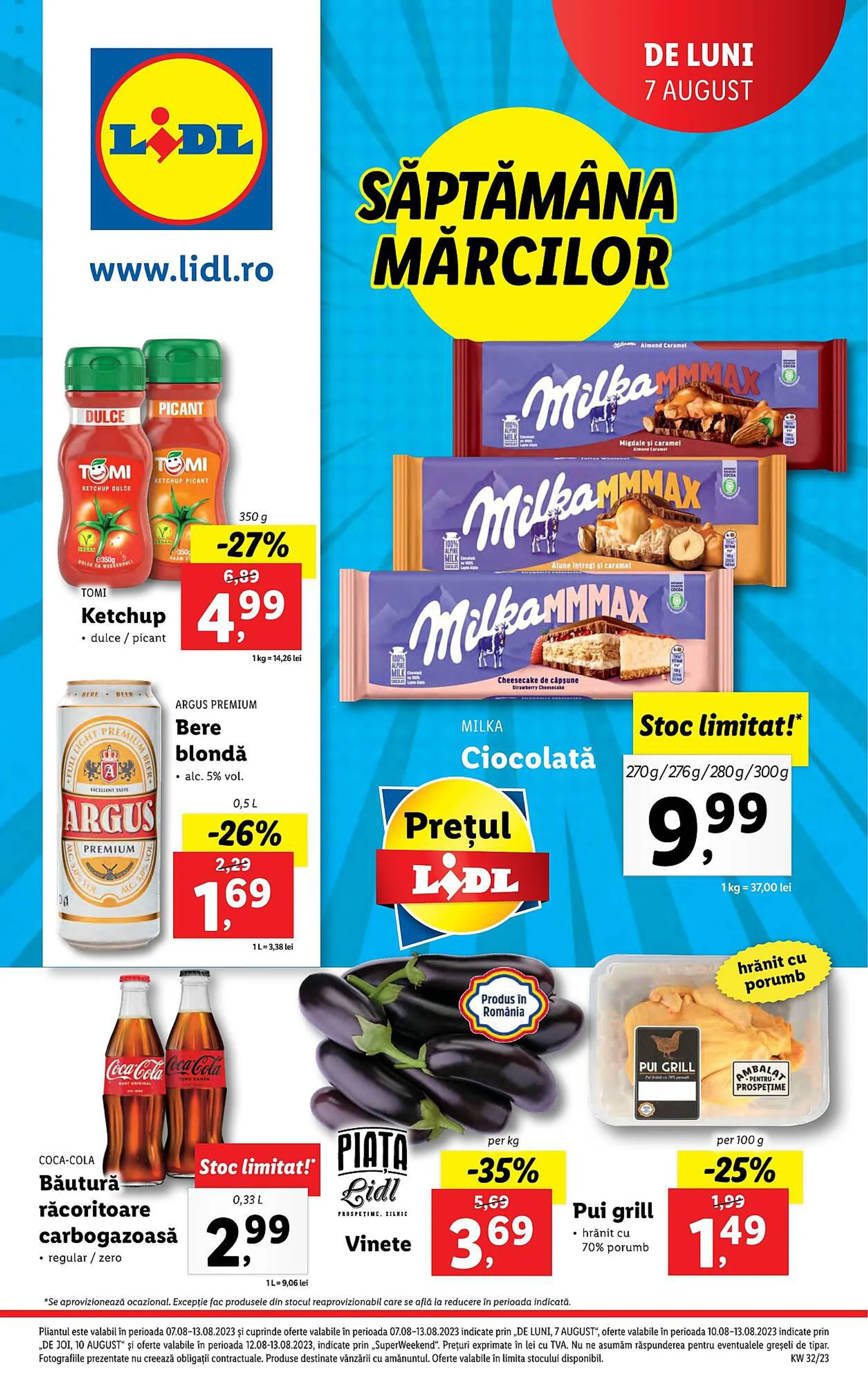 Catalog Lidl catalog de la 7 august până la 13 august 2023 - Revista Pagina 1