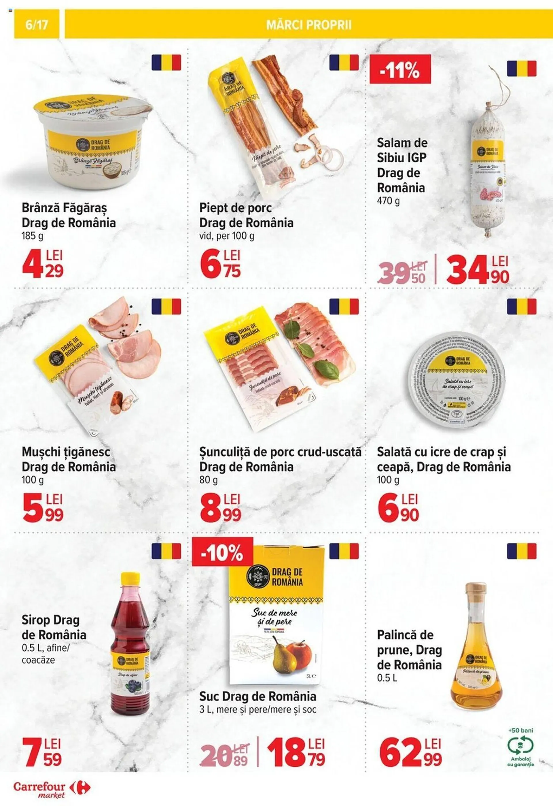 Catalog Catalog Carrefour Market de la 16 octombrie până la 29 octombrie 2024 - Revista Pagina 6