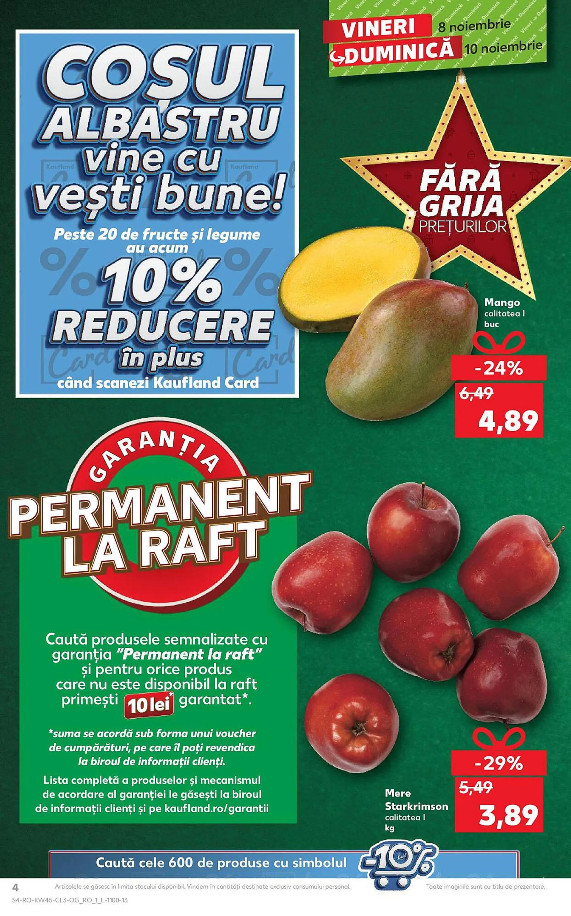 Catalog Catalog Kaufland de la 8 noiembrie până la 10 noiembrie 2024 - Revista Pagina 4