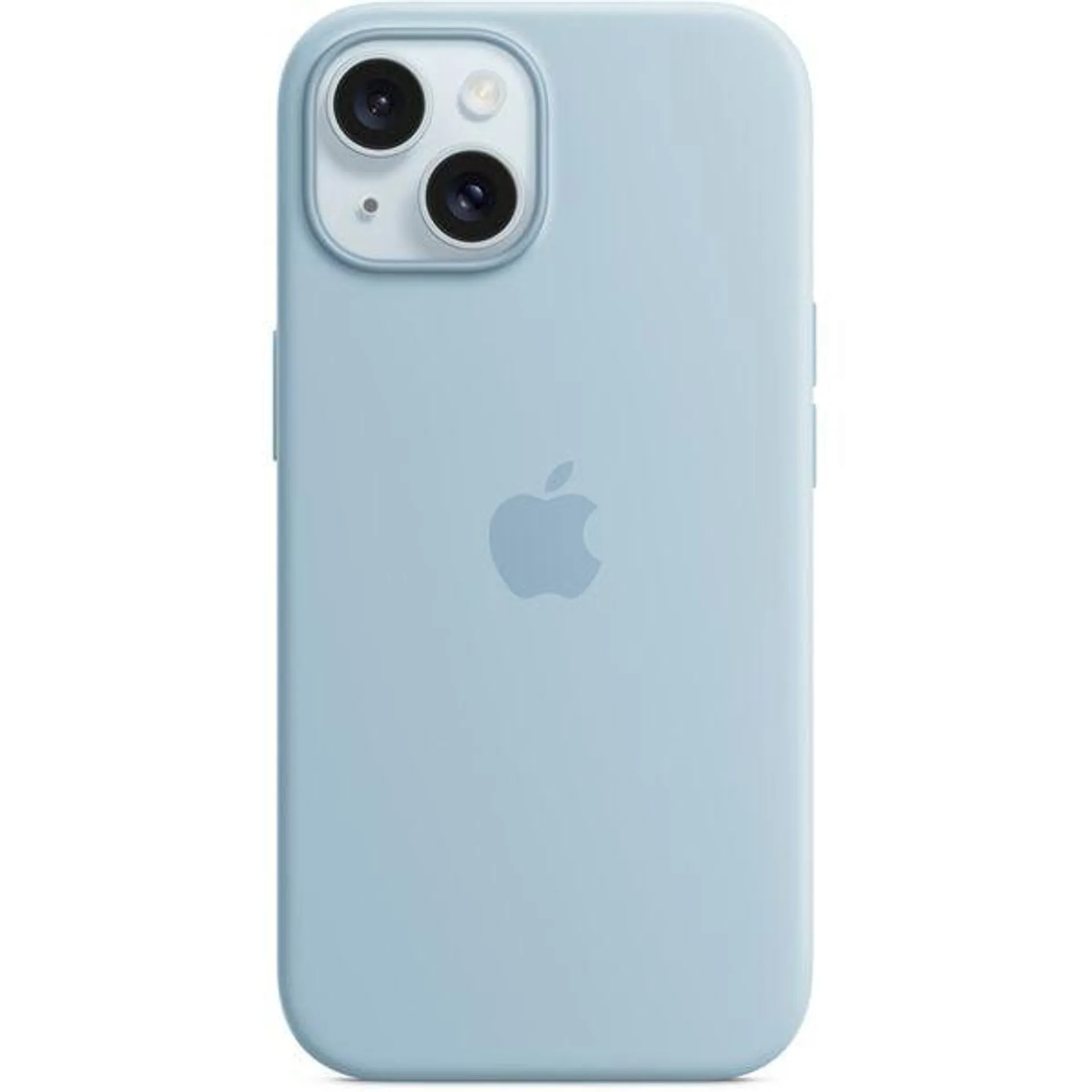 Husa telefon APPLE iPhone 15 Silicone Case cu MagSafe - Light Blue, MWND3ZM/A