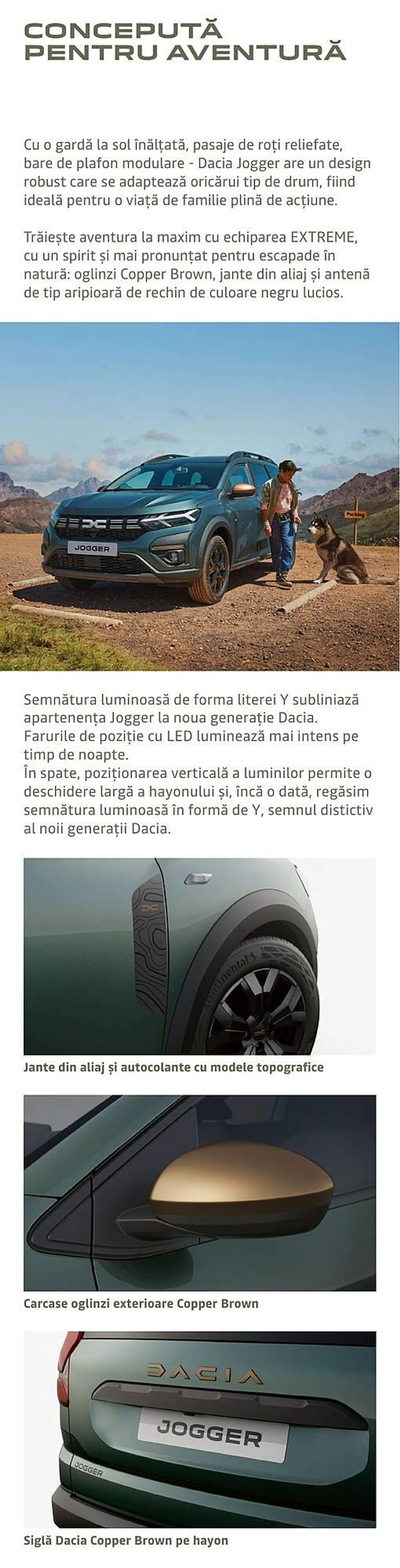 Catalog Dacia Jogger catalog de la 9 decembrie până la 8 decembrie 2024 - Revista Pagina 5