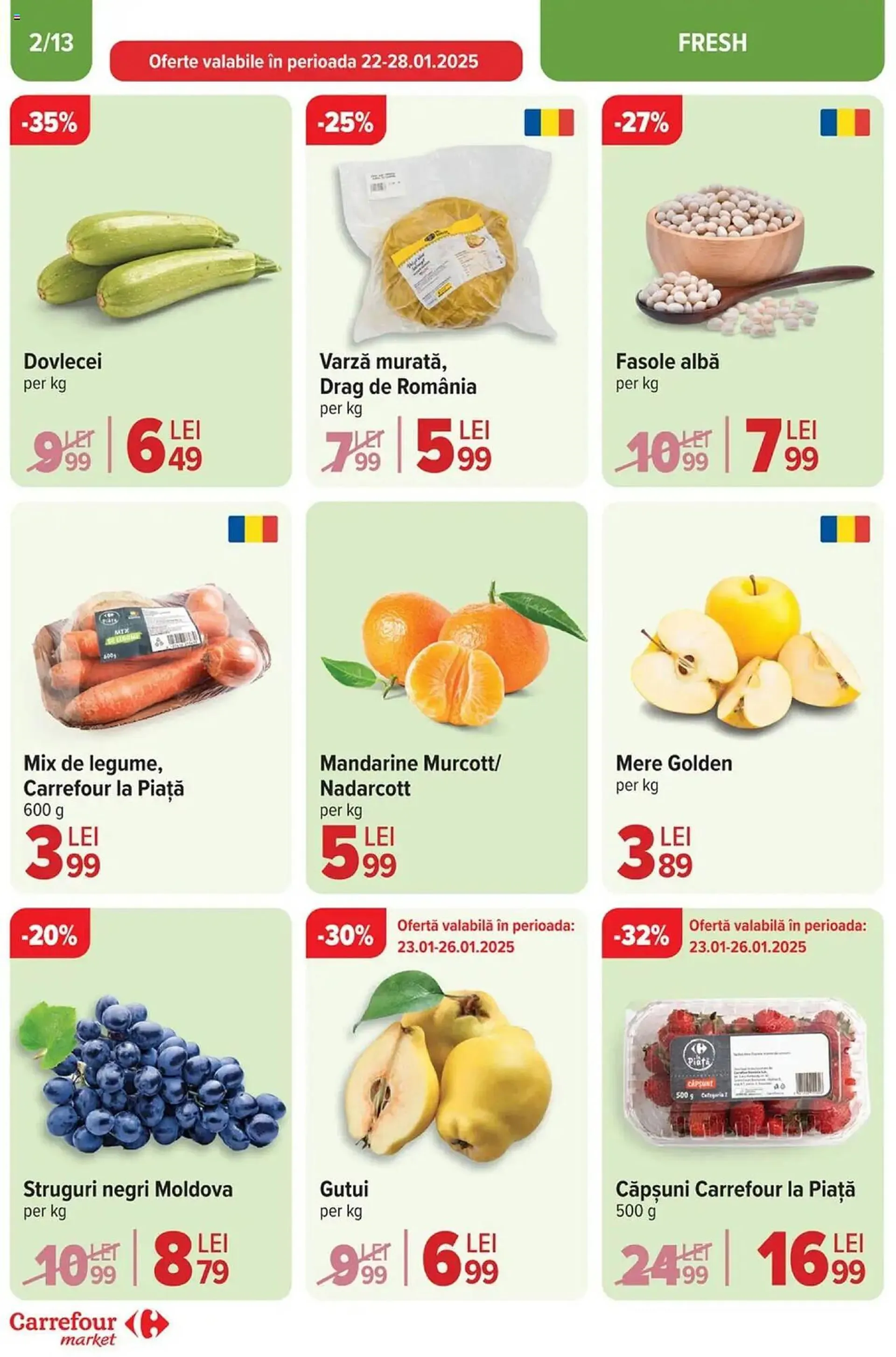 Catalog Catalog Carrefour Market de la 22 ianuarie până la 28 ianuarie 2025 - Revista Pagina 2