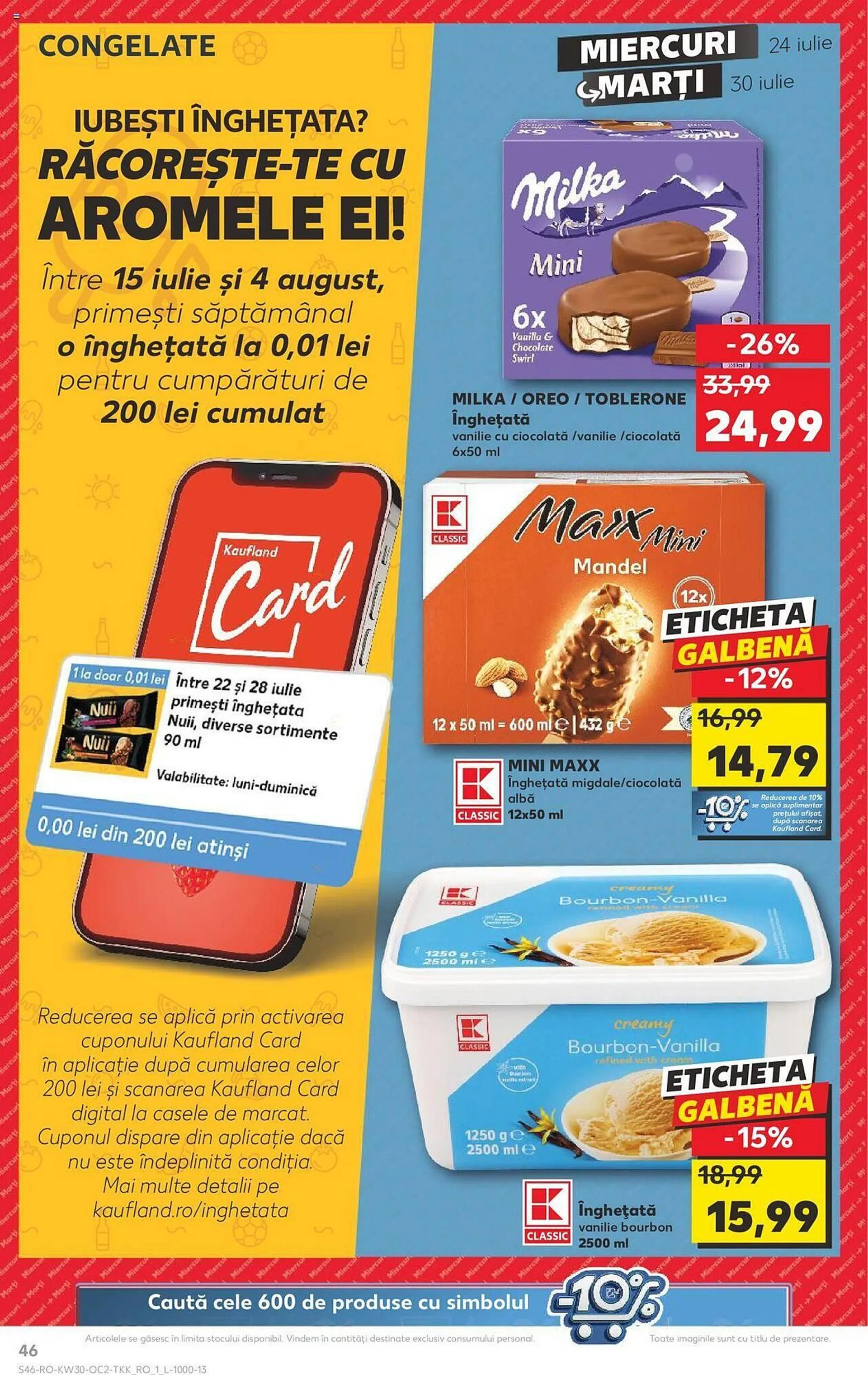 Catalog Kaufland catalog de la 24 iulie până la 30 iulie 2024 - Revista Pagina 46