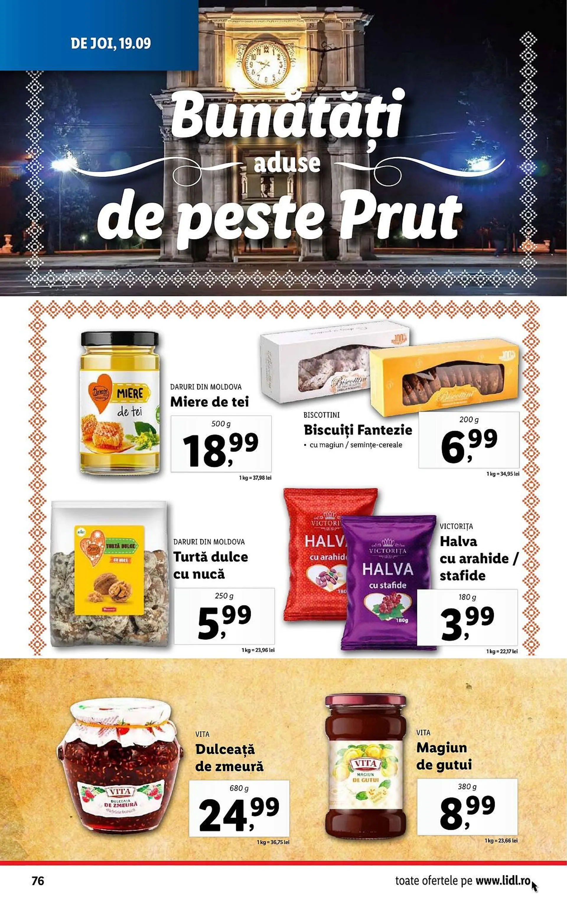 Catalog Catalog Lidl de la 16 septembrie până la 22 septembrie 2024 - Revista Pagina 76