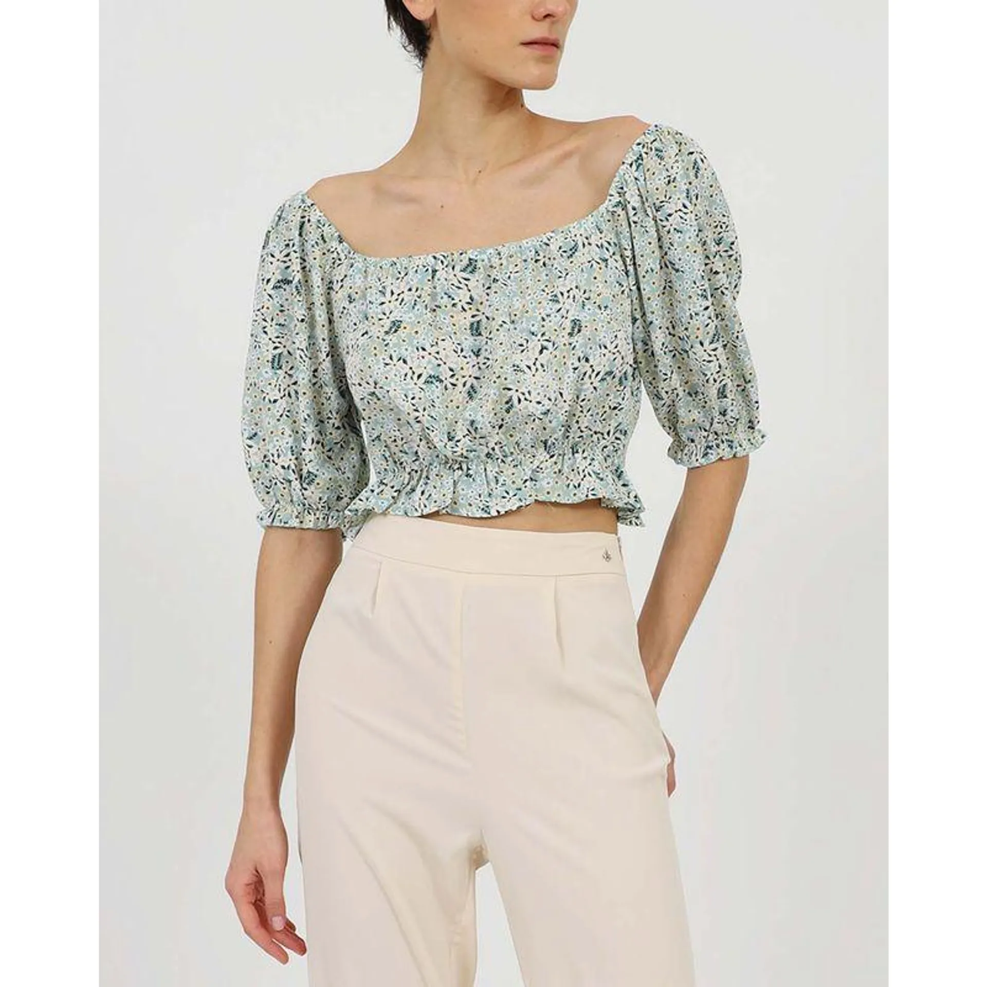 Bluza Doca cu imprimeu floral