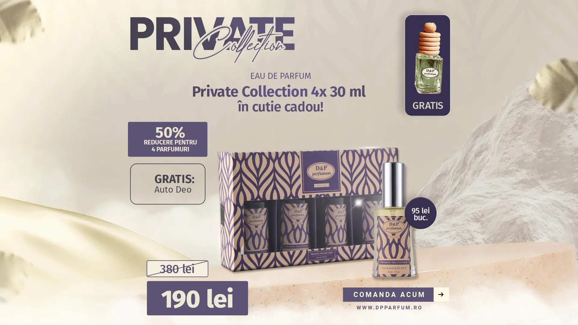 Set 4 x30 ml Private Collection + [GRATIS = 1 x DEO Auto]