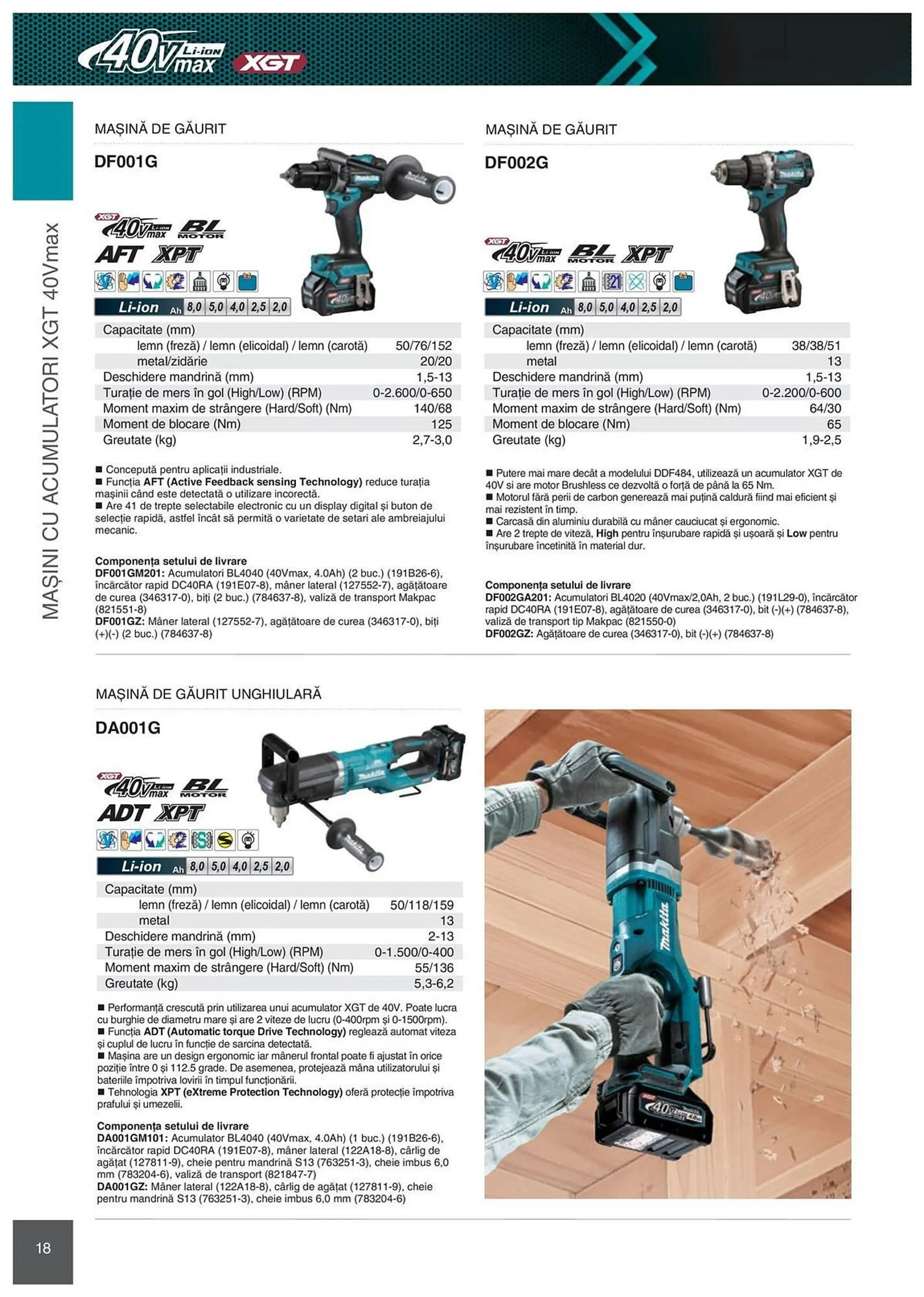 Catalog Сatalog Makita de la 6 februarie până la 31 decembrie 2024 - Revista Pagina 18