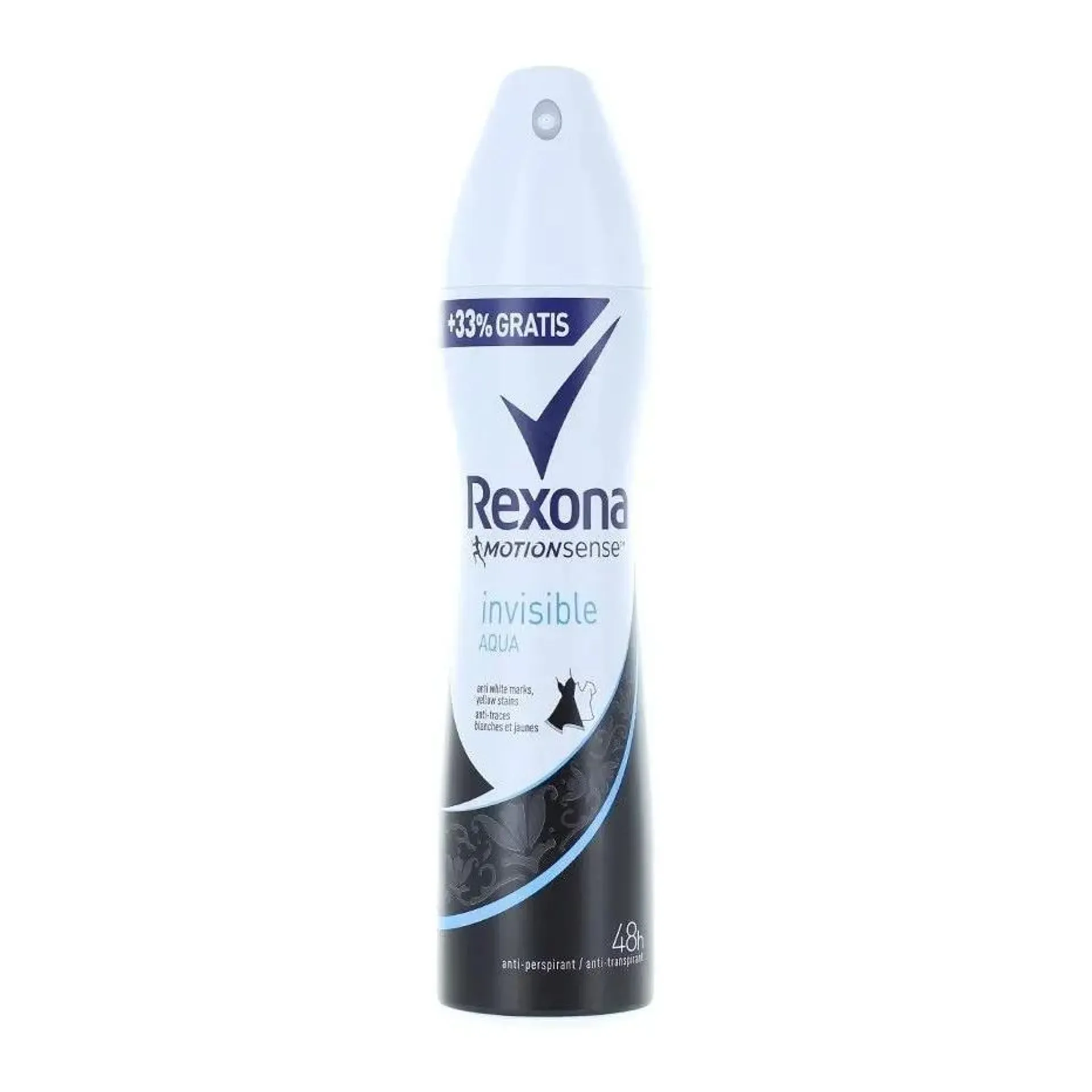 Deodorant antiperspirant spray Rexona Invisible Aqua pentru femei, 200ml