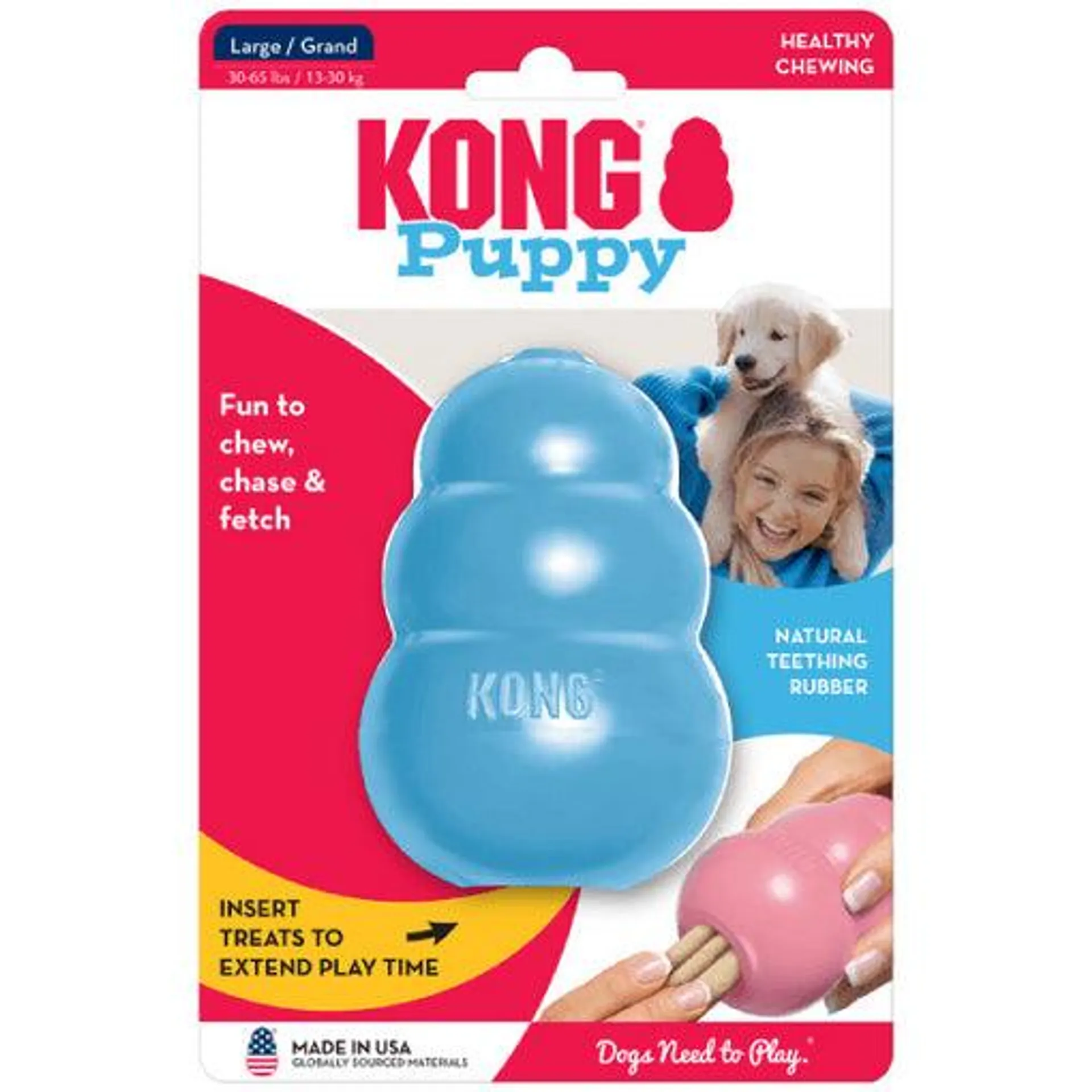 Jucarie pentru caini KONG Puppy XS