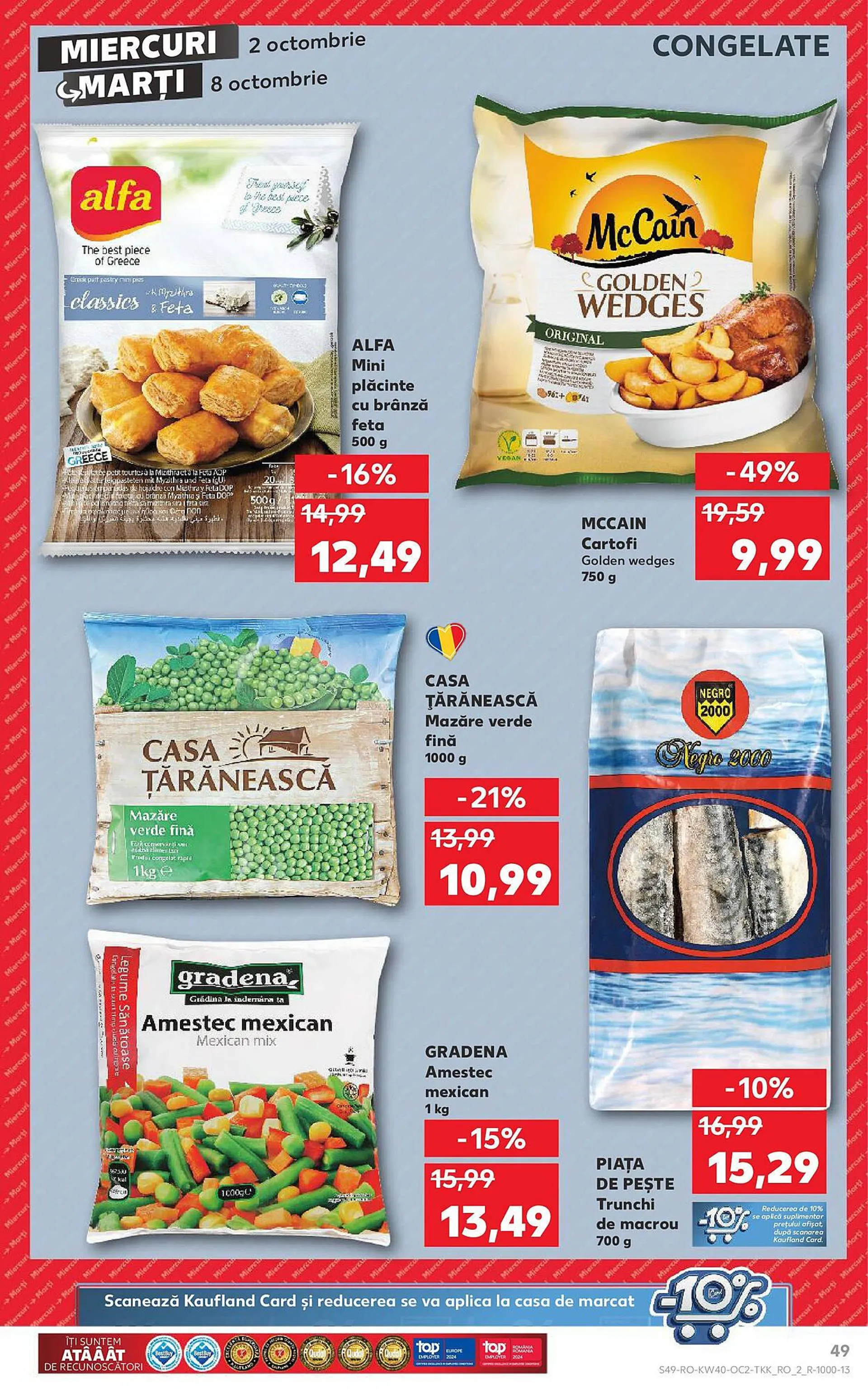 Catalog Catalog Kaufland de la 2 octombrie până la 8 octombrie 2024 - Revista Pagina 49