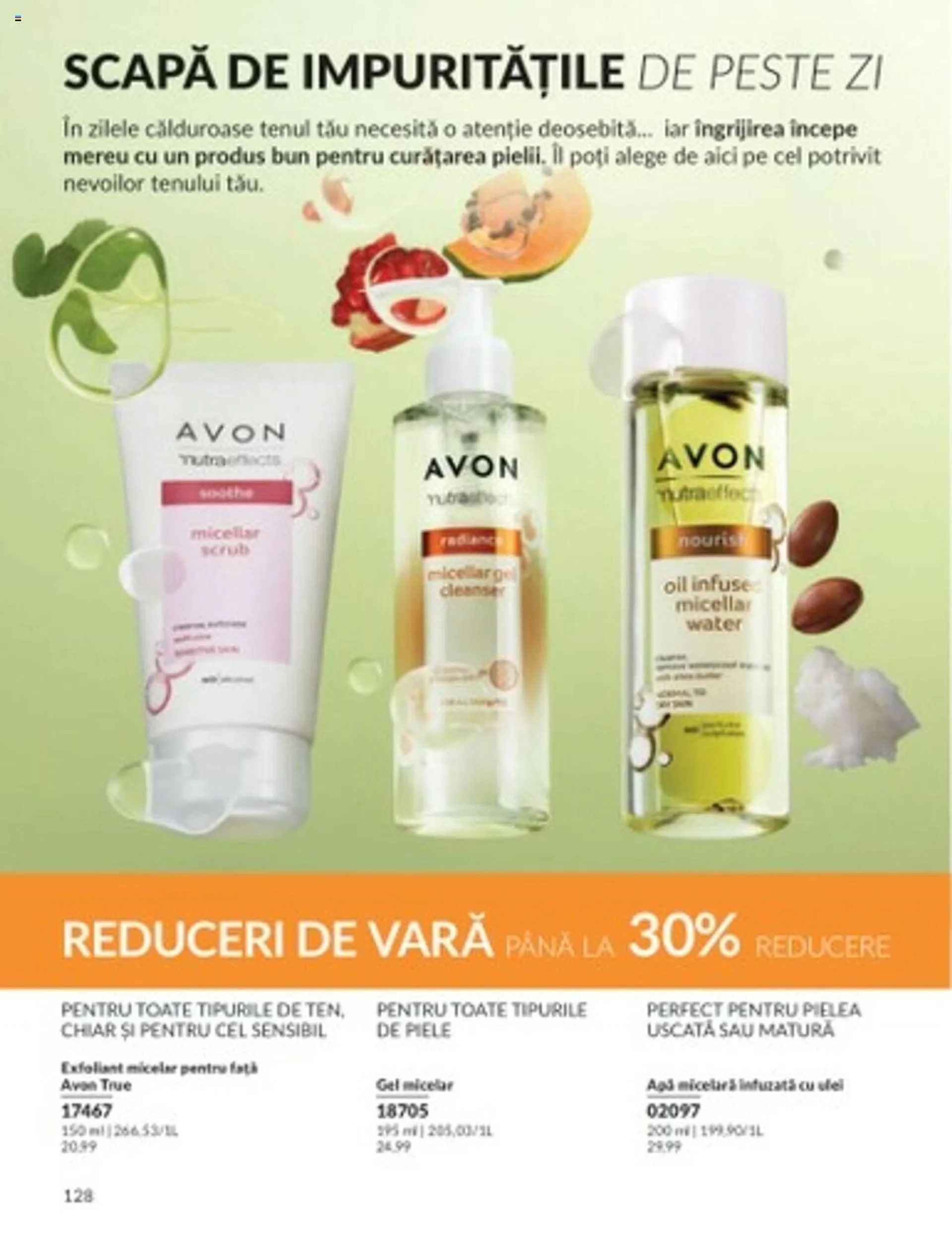 Catalog Avon catalog de la 1 iulie până la 31 iulie 2024 - Revista Pagina 128