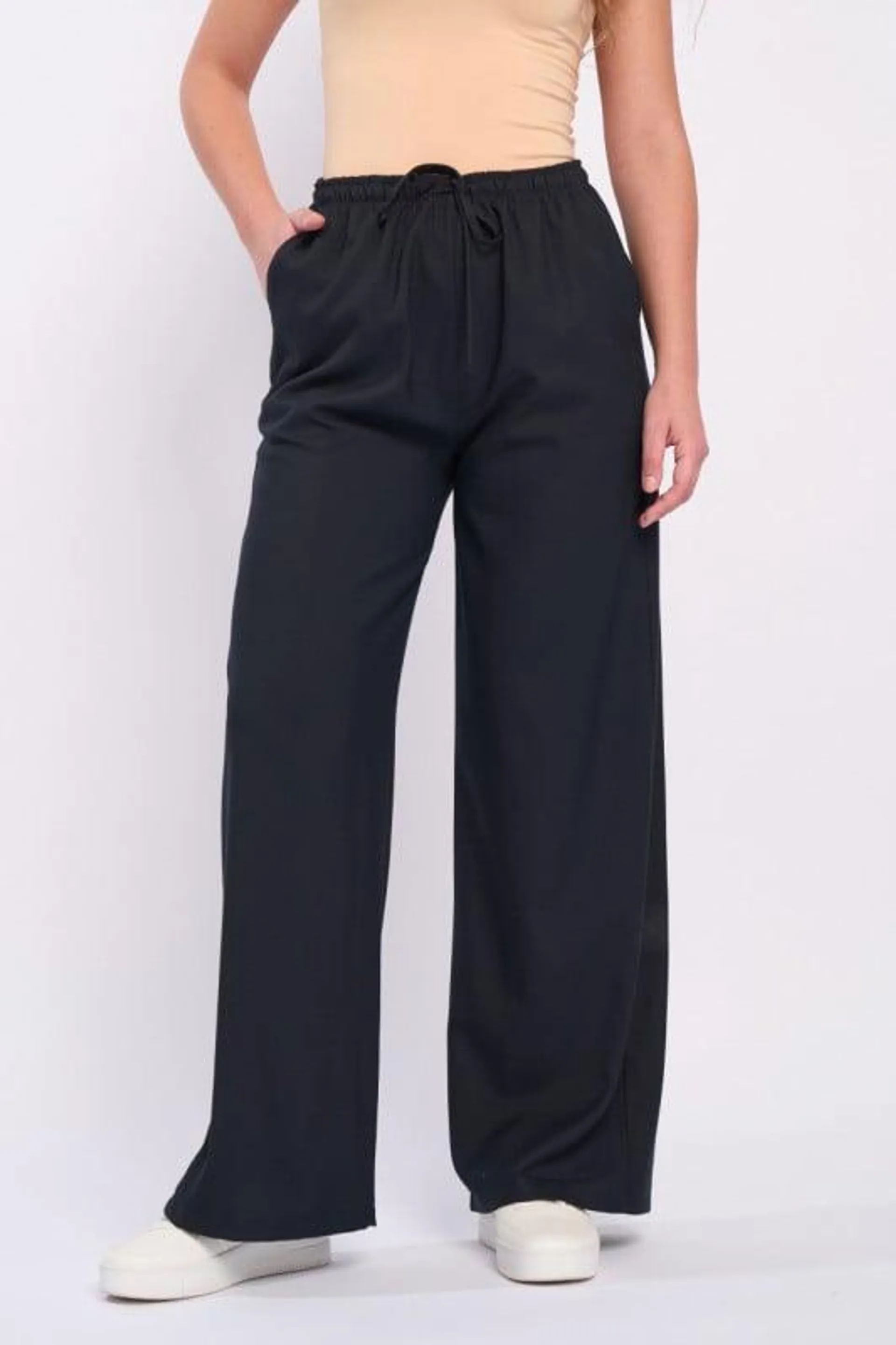 Manche Paris - Pantaloni dama de culoare uniforma