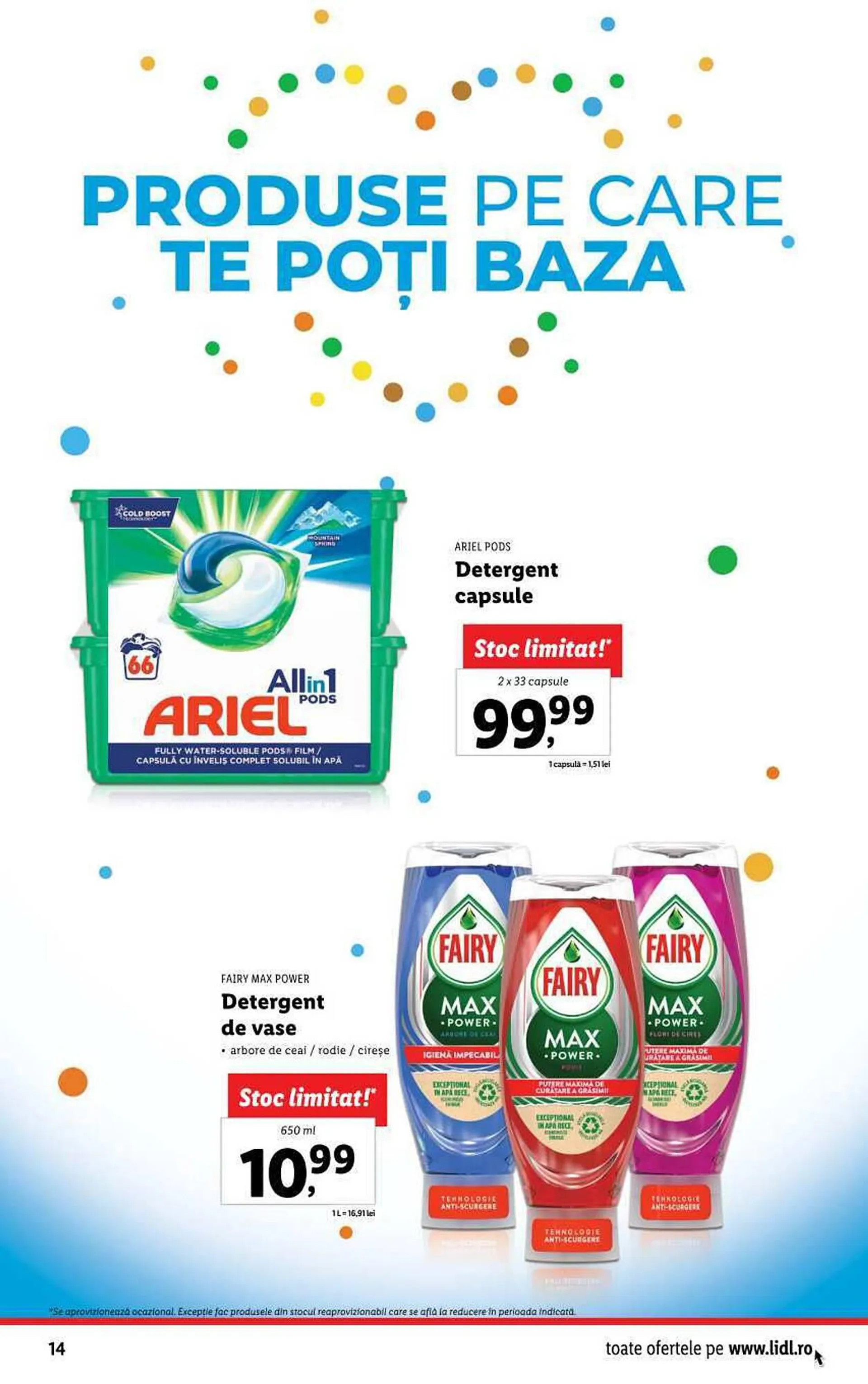 Catalog Lidl catalog de la 11 septembrie până la 17 septembrie 2023 - Revista Pagina 14