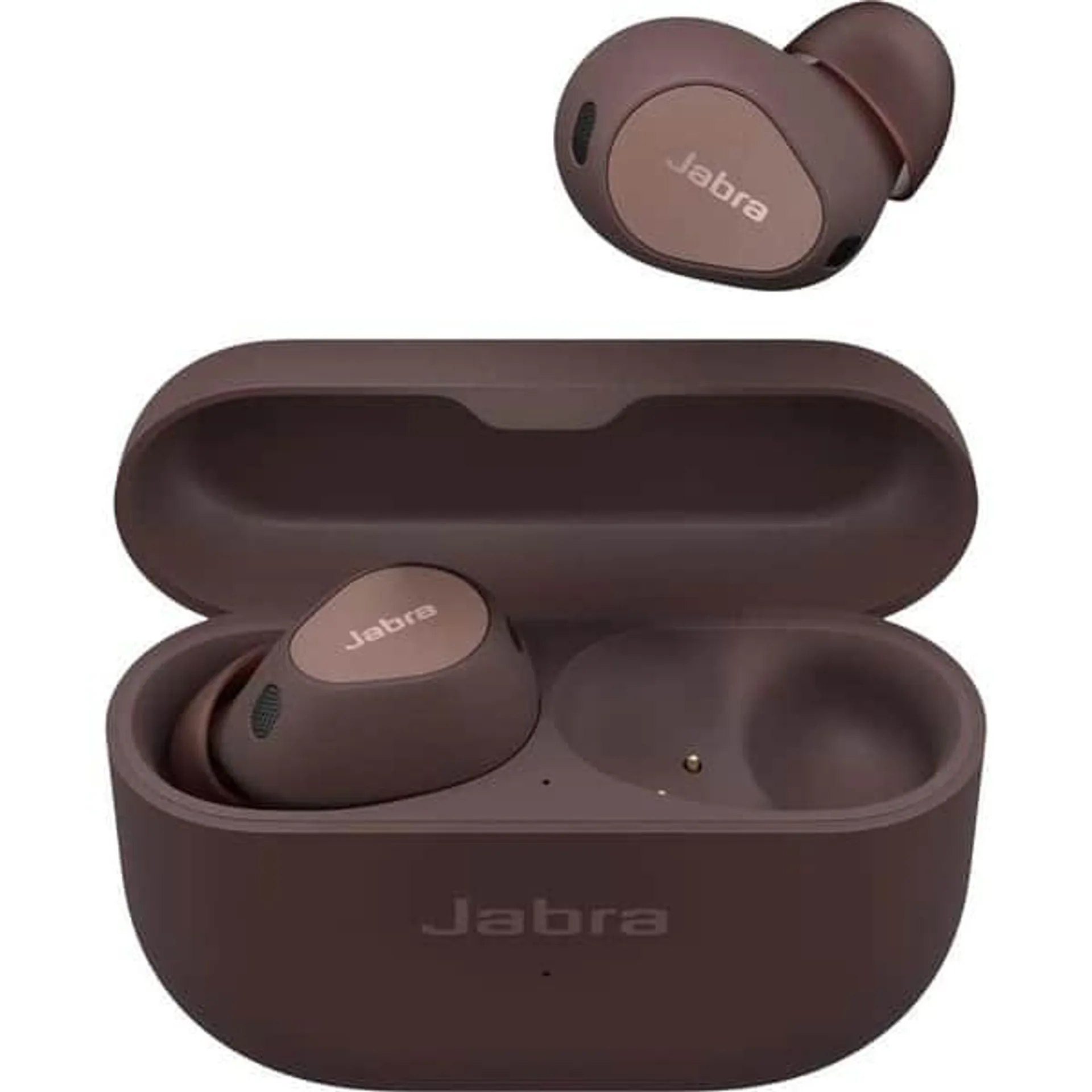 Casti JABRA Elite 10, True Wireless, Bluetooth, In-Ear, Microfon, Noise Cancelling, Cocoa