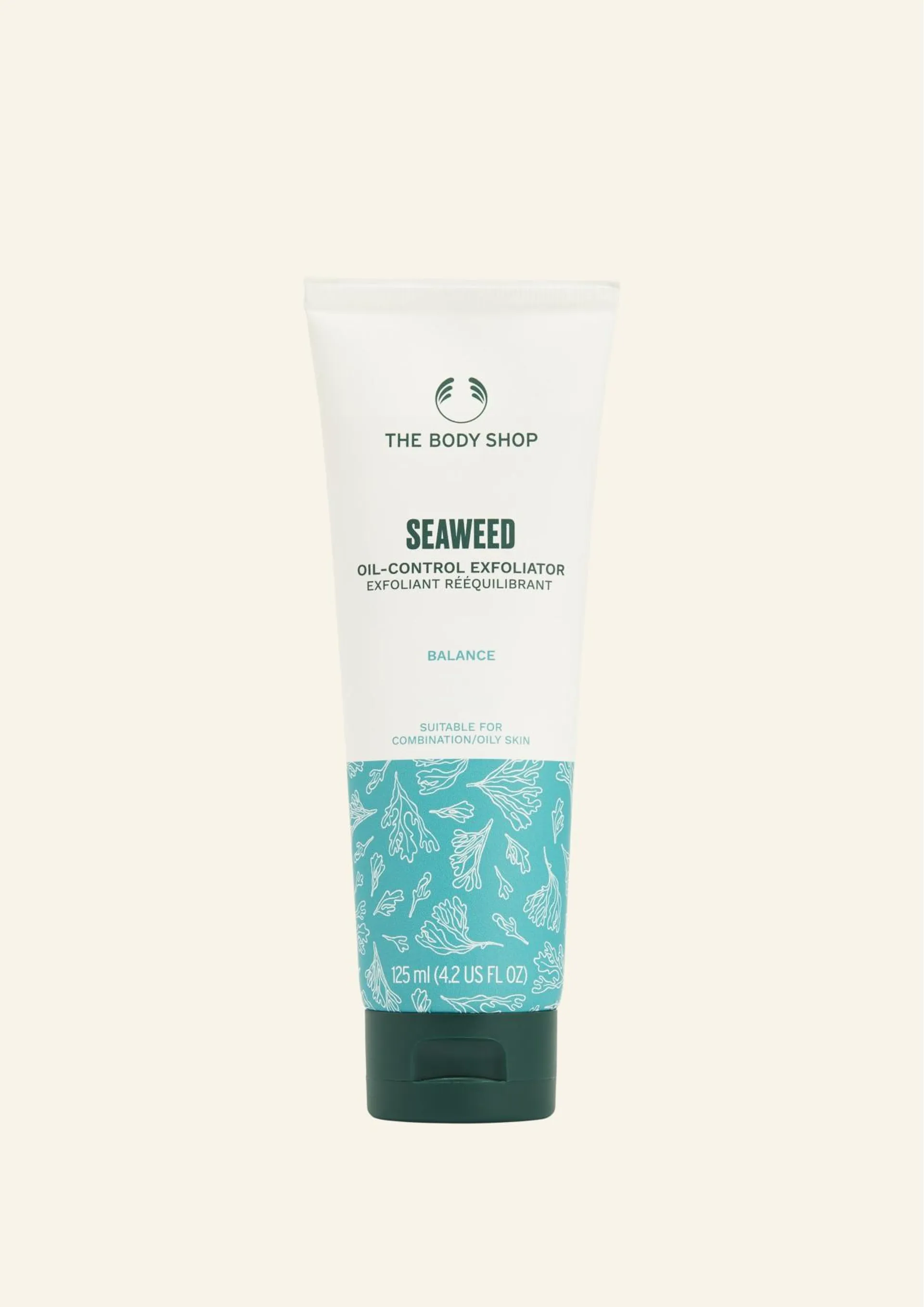 Gel exfoliant pentru ten Seaweed 125 ml