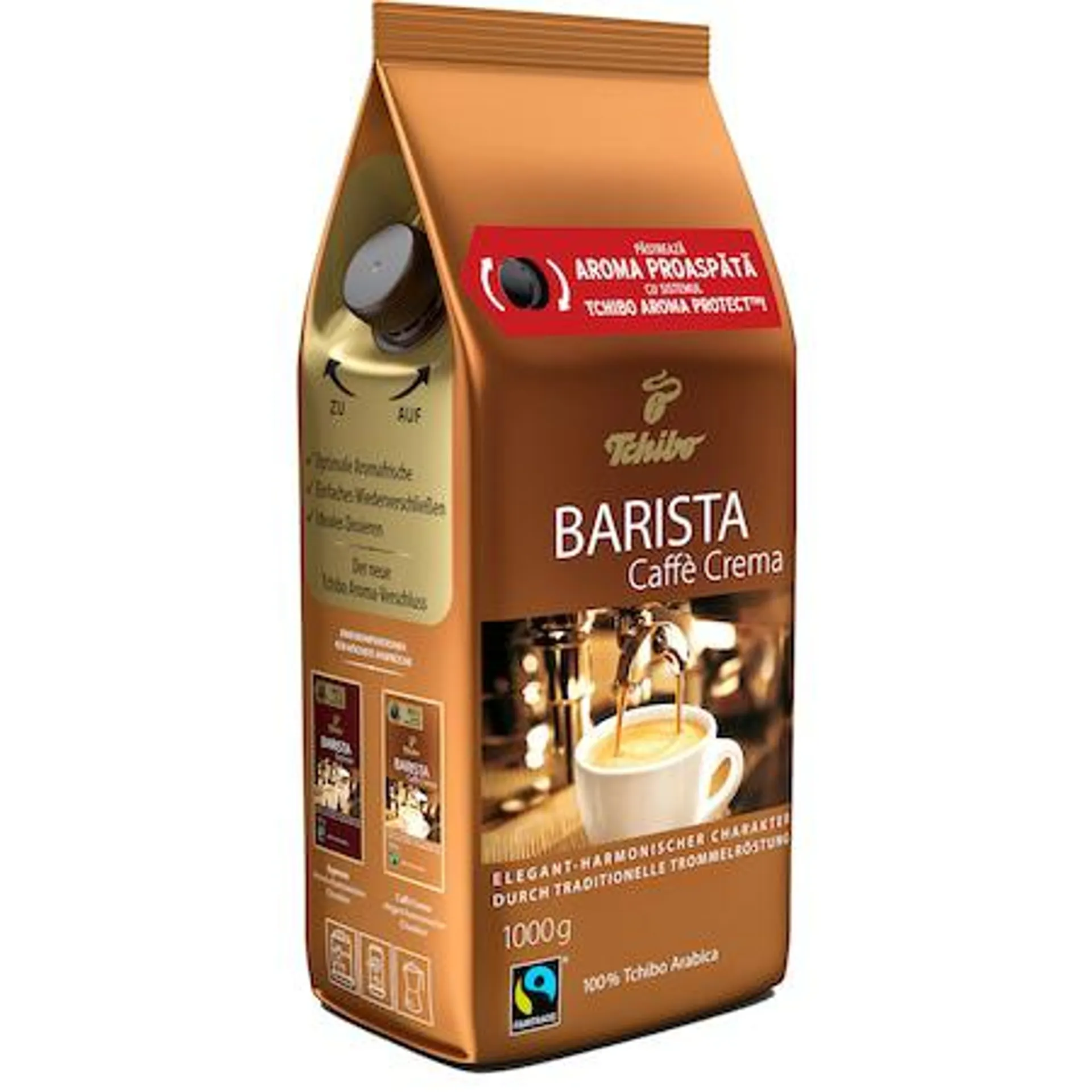 Cafea boabe Tchibo Barista Caffe Crema, 1 Kg.