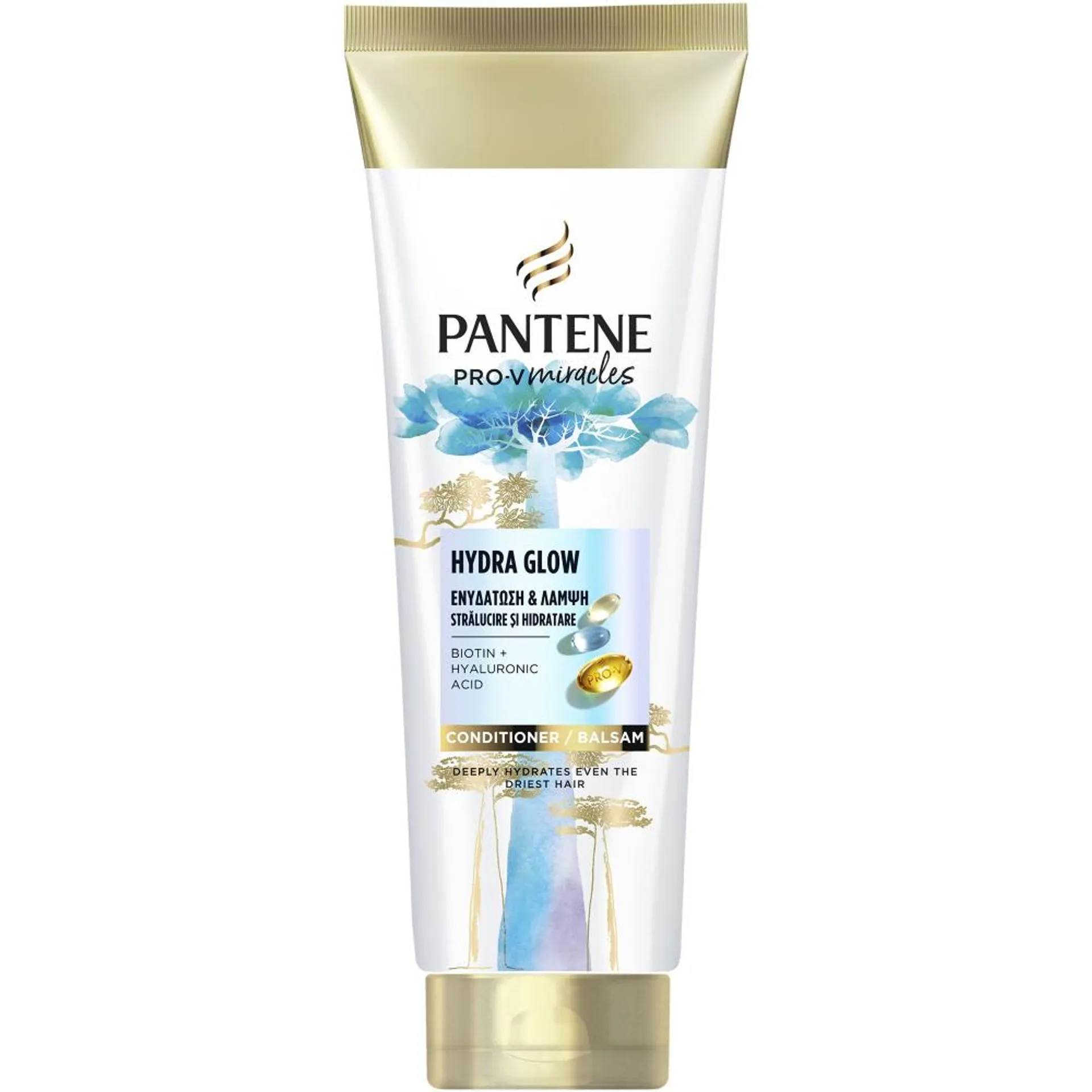 Balsam de par Pantene Pro-V Miracles Hydra Glow cu Biotina, 160 ml