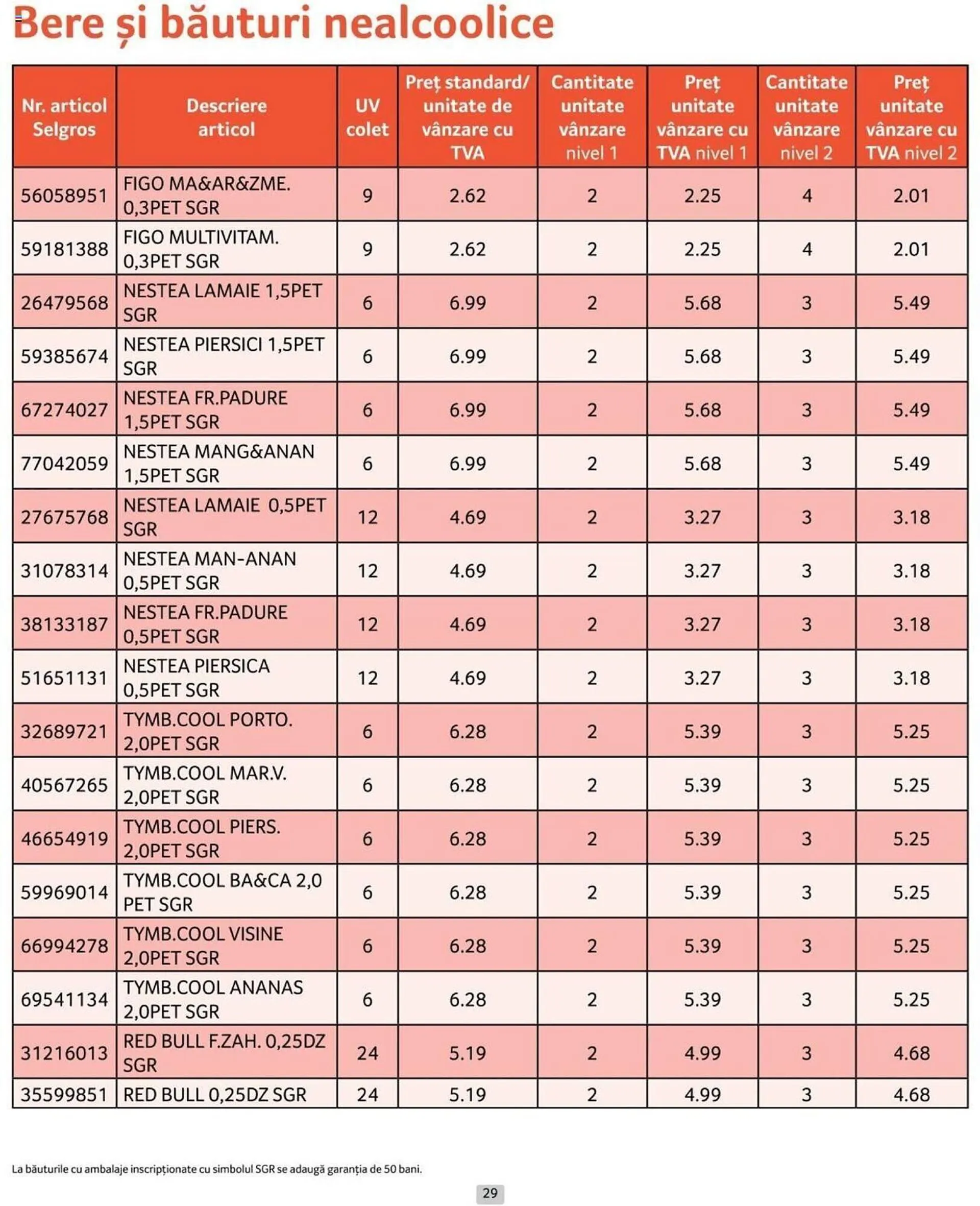 Catalog Selgros catalog de la 1 iulie până la 31 iulie 2024 - Revista Pagina 29