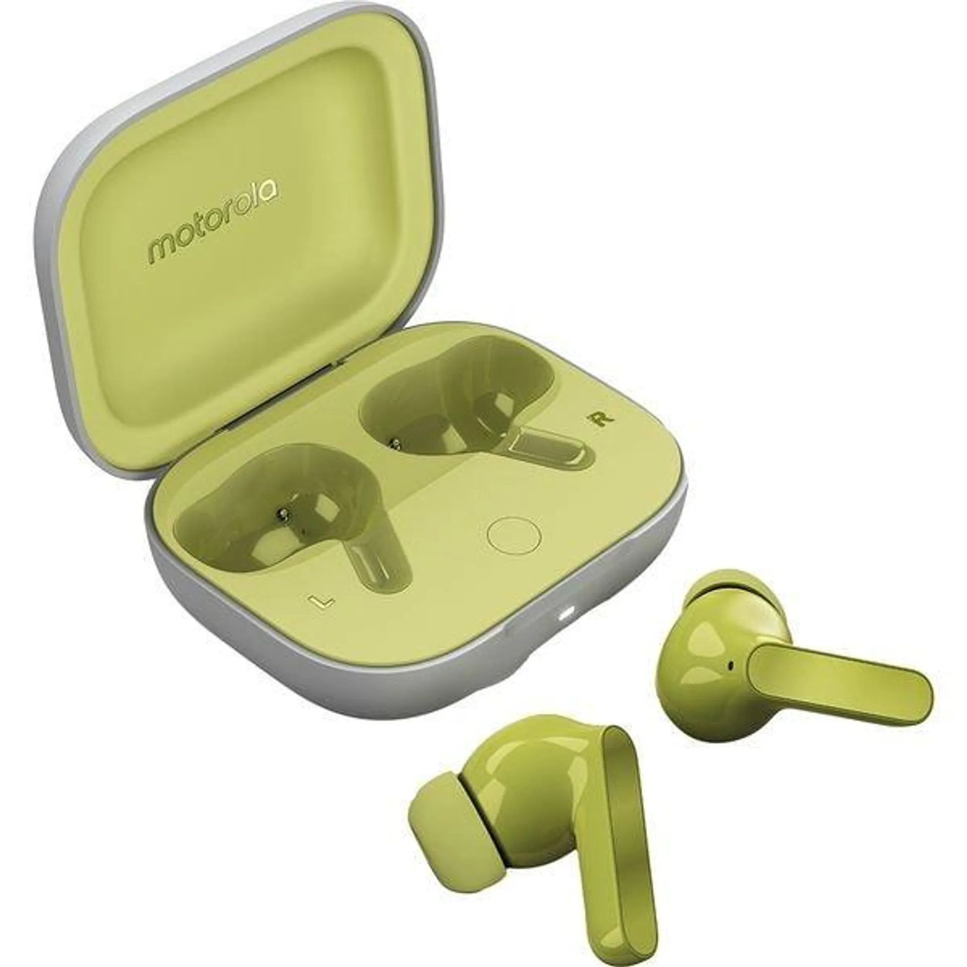 Casti MOTOROLA Moto Buds, True wireless, Bluetooth, In-ear, Microfon, Noise Cancelling, Kiwi Green