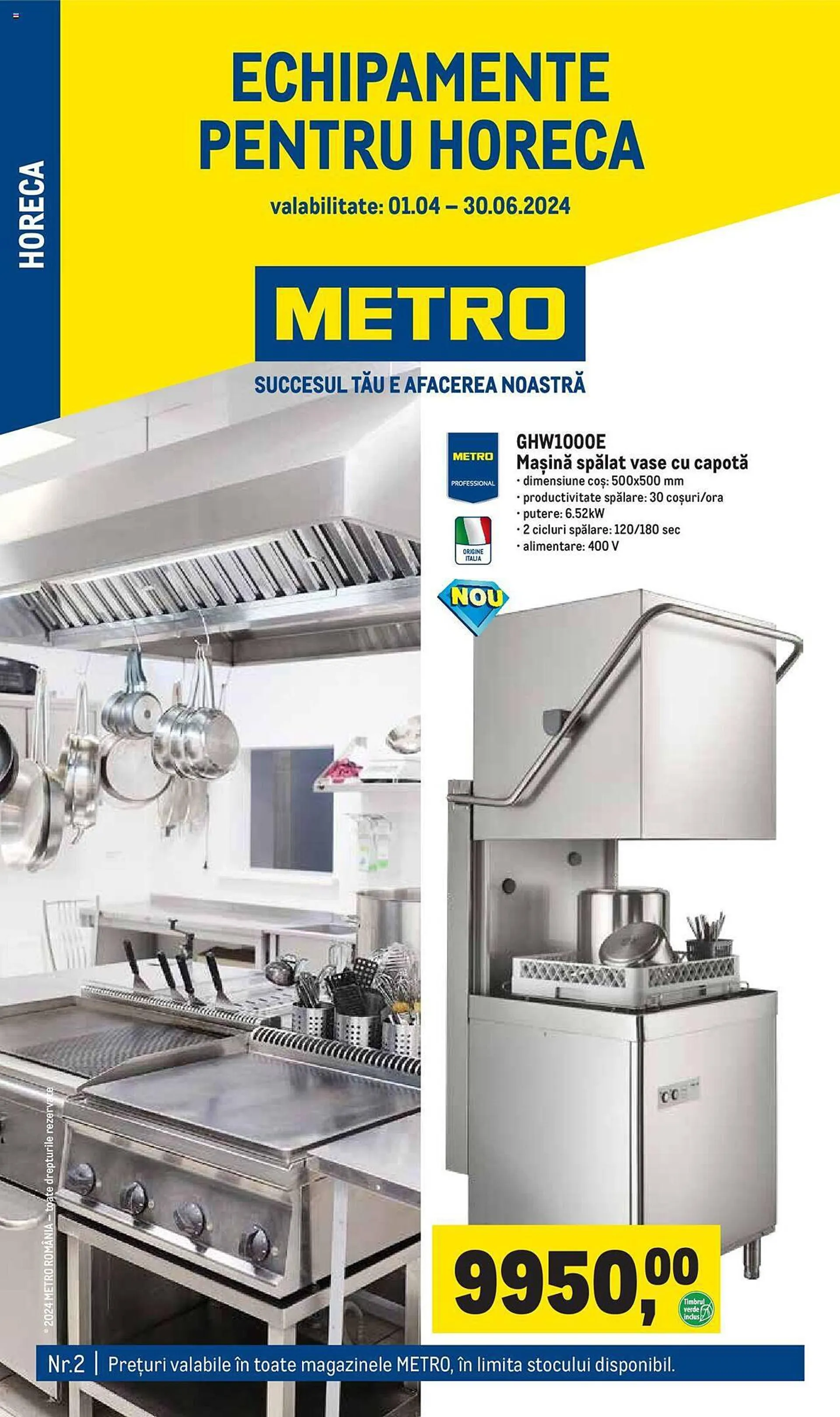 Metro catalog - 1 aprilie 30 iunie 2024