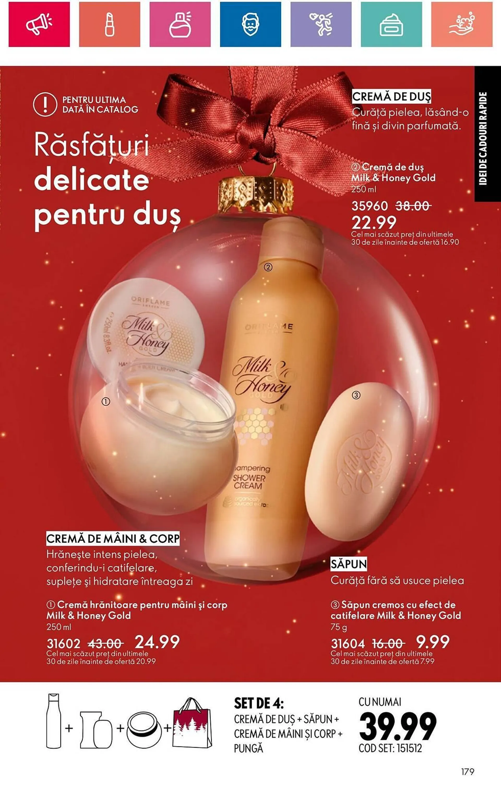 Catalog Catalog Oriflame de la 2 decembrie până la 28 decembrie 2024 - Revista Pagina 179